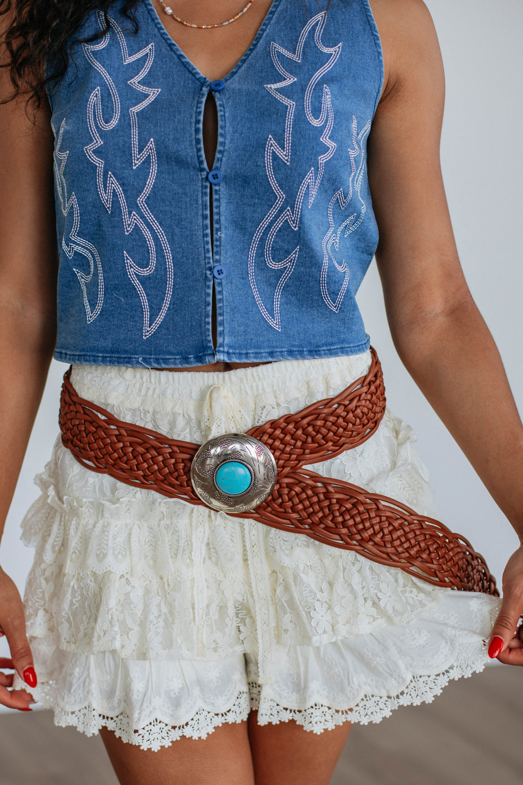 Silvanna Braided Belt