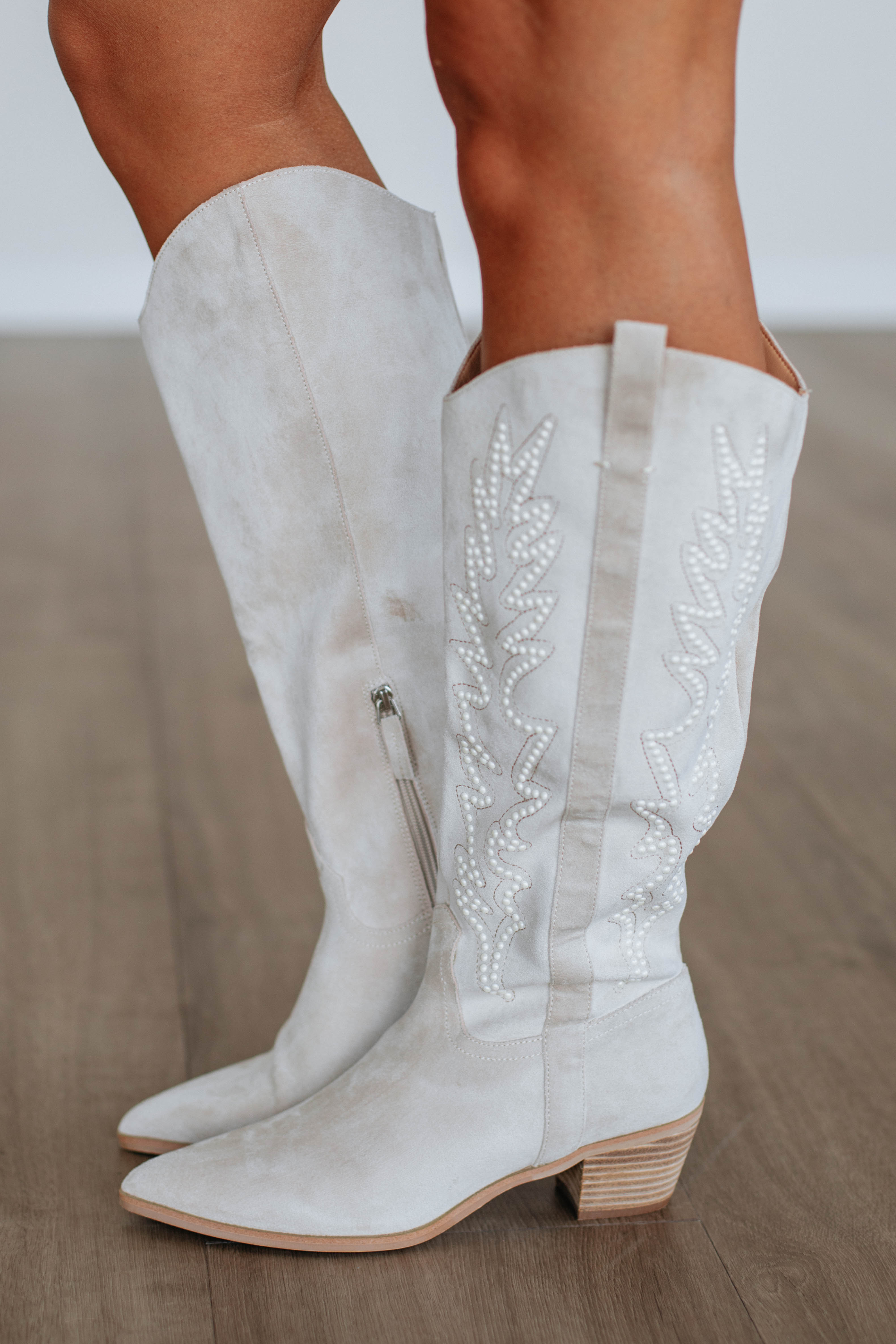 Here For The Weekend Cowgirl Boots