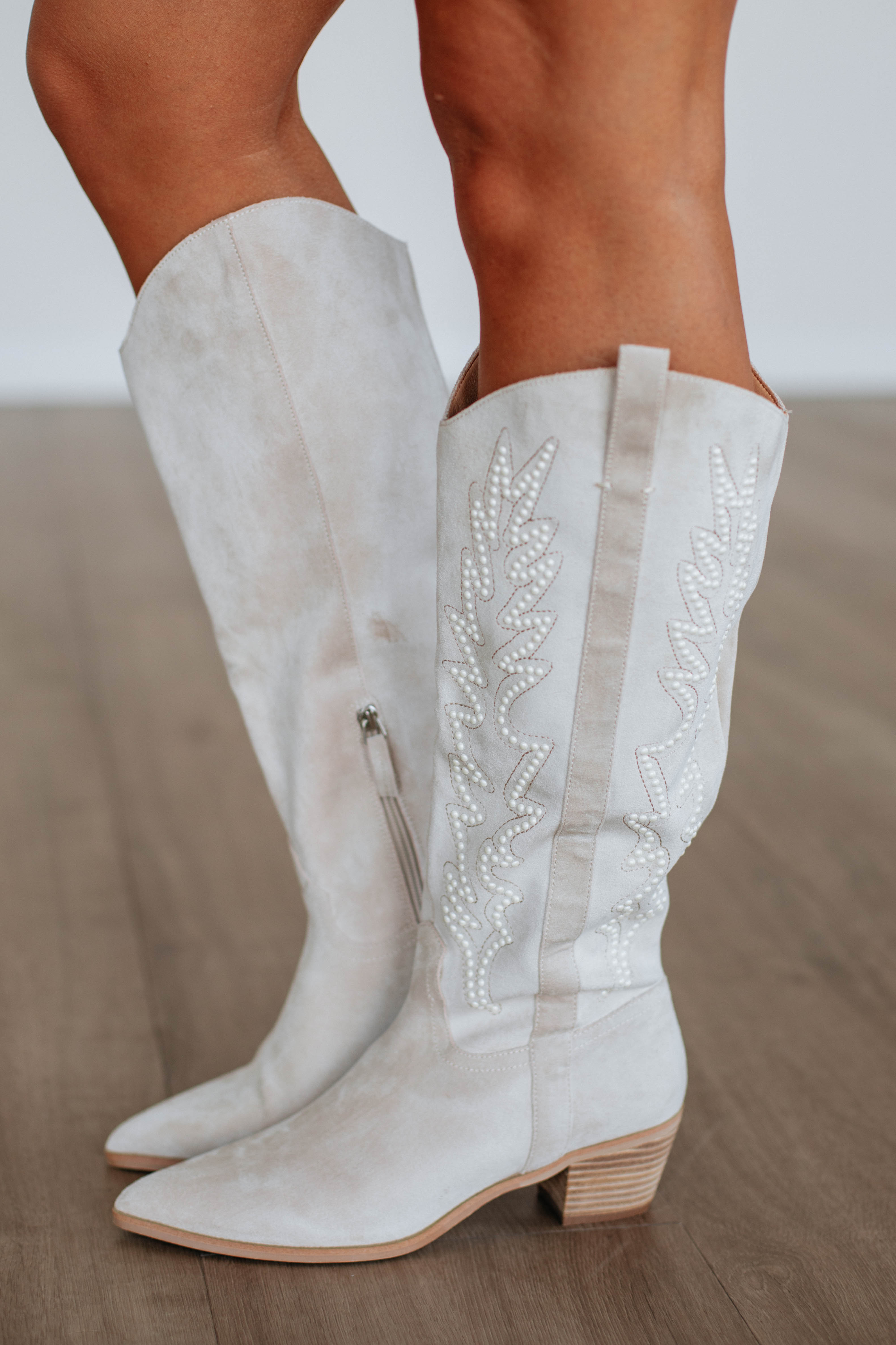 Here For The Weekend Cowgirl Boots