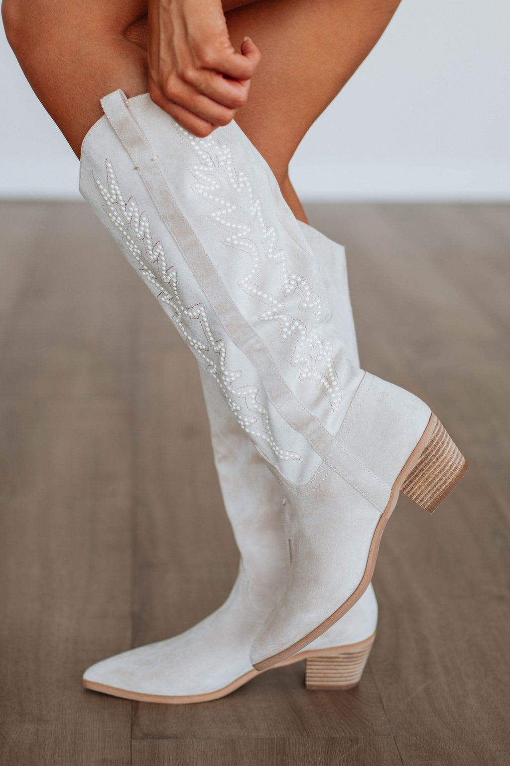 Here For The Weekend Cowgirl Boots