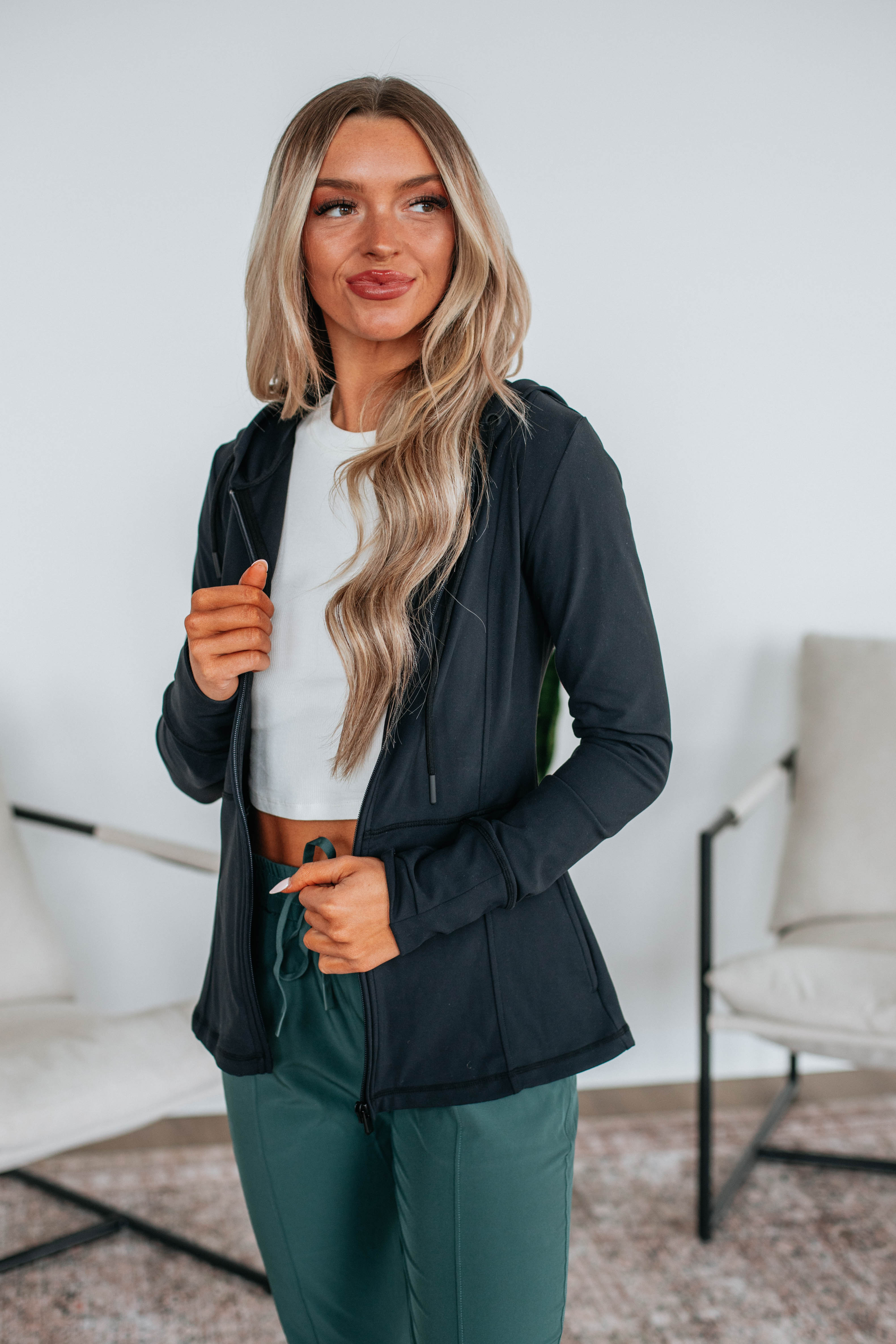 Crystal Active Jacket - Black