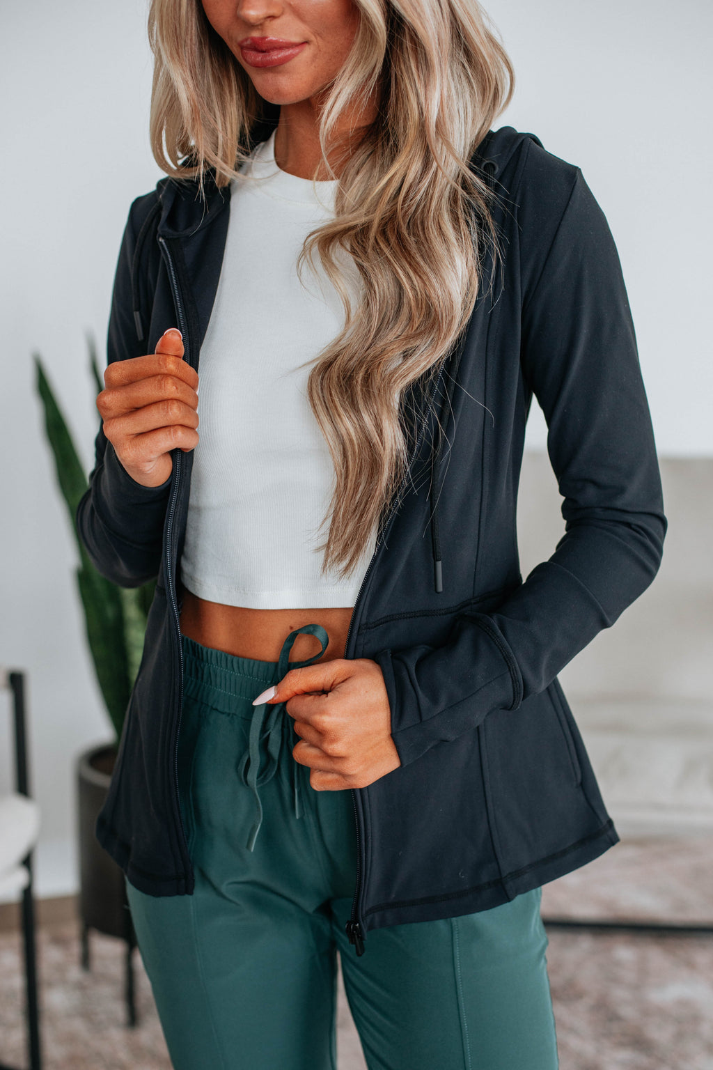Crystal Active Jacket - Black