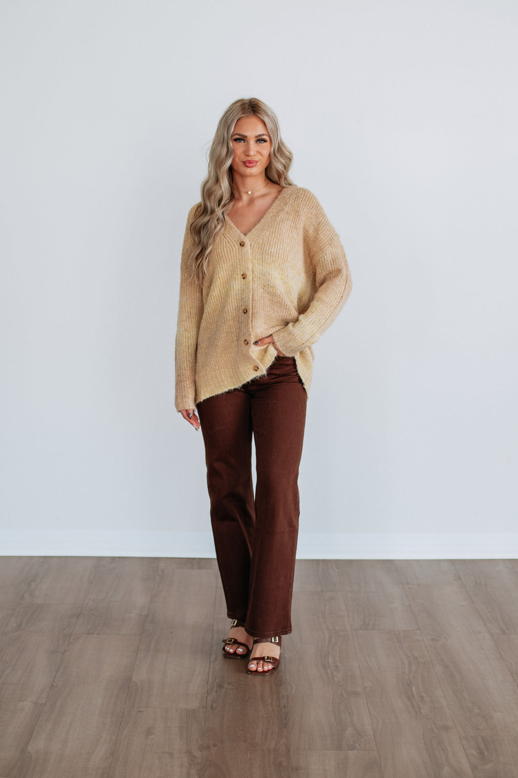 Elsie Knit Cardigan - Buttercream