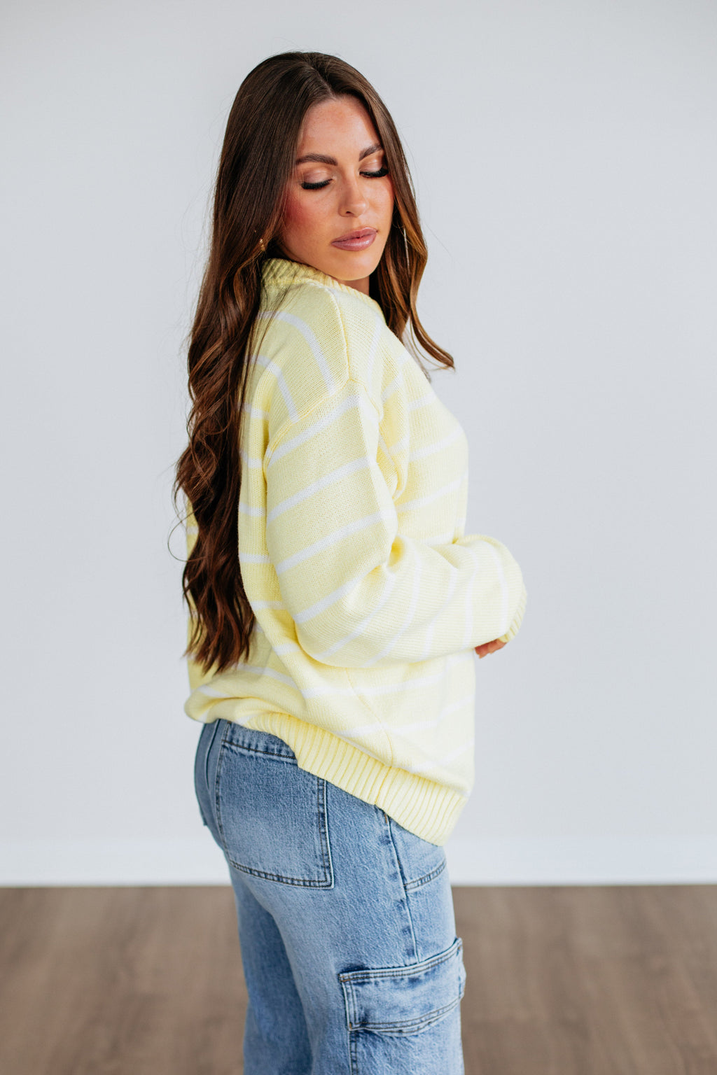 Yasmeen Striped Sweater