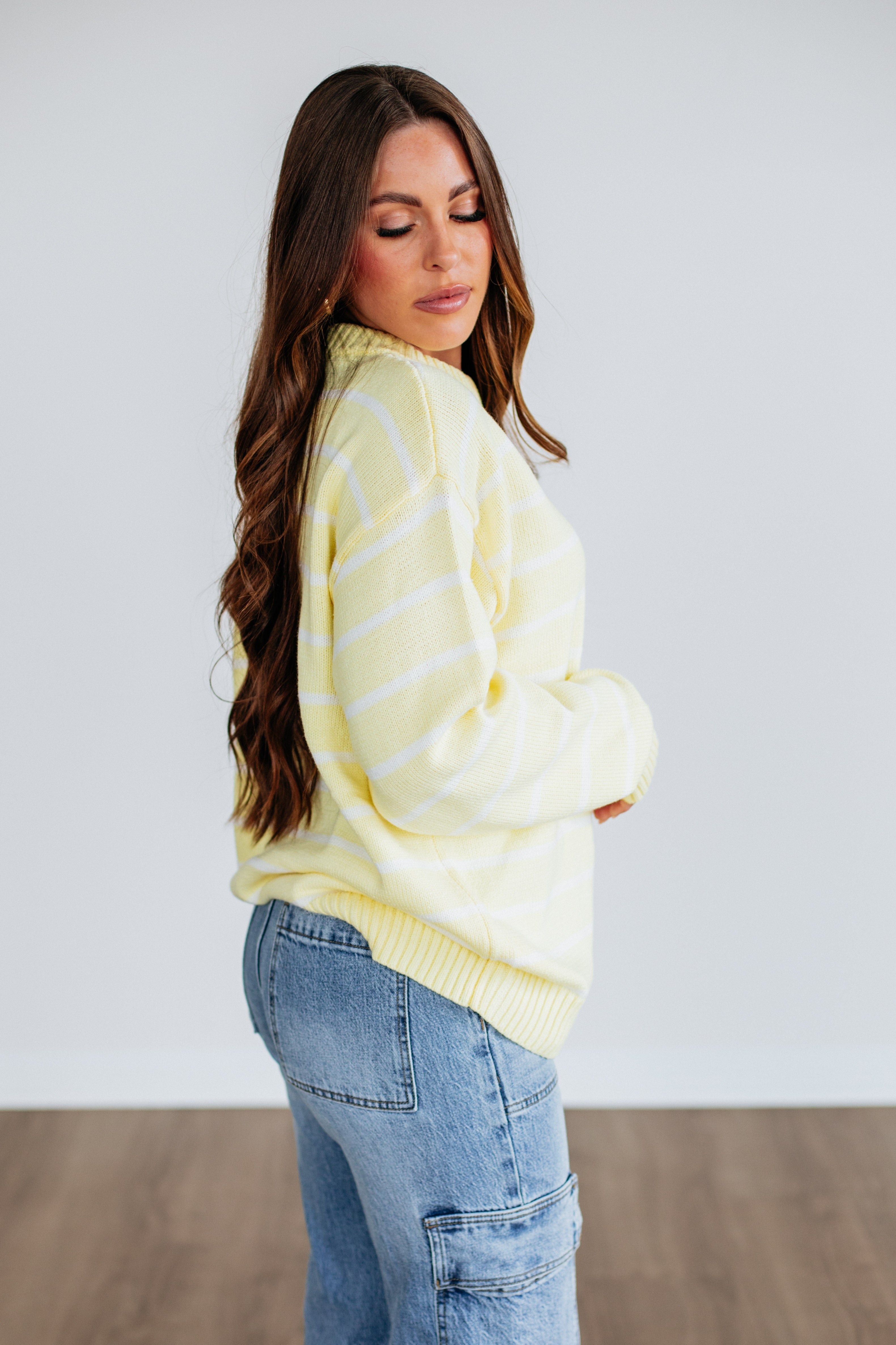 Yasmeen Striped Sweater