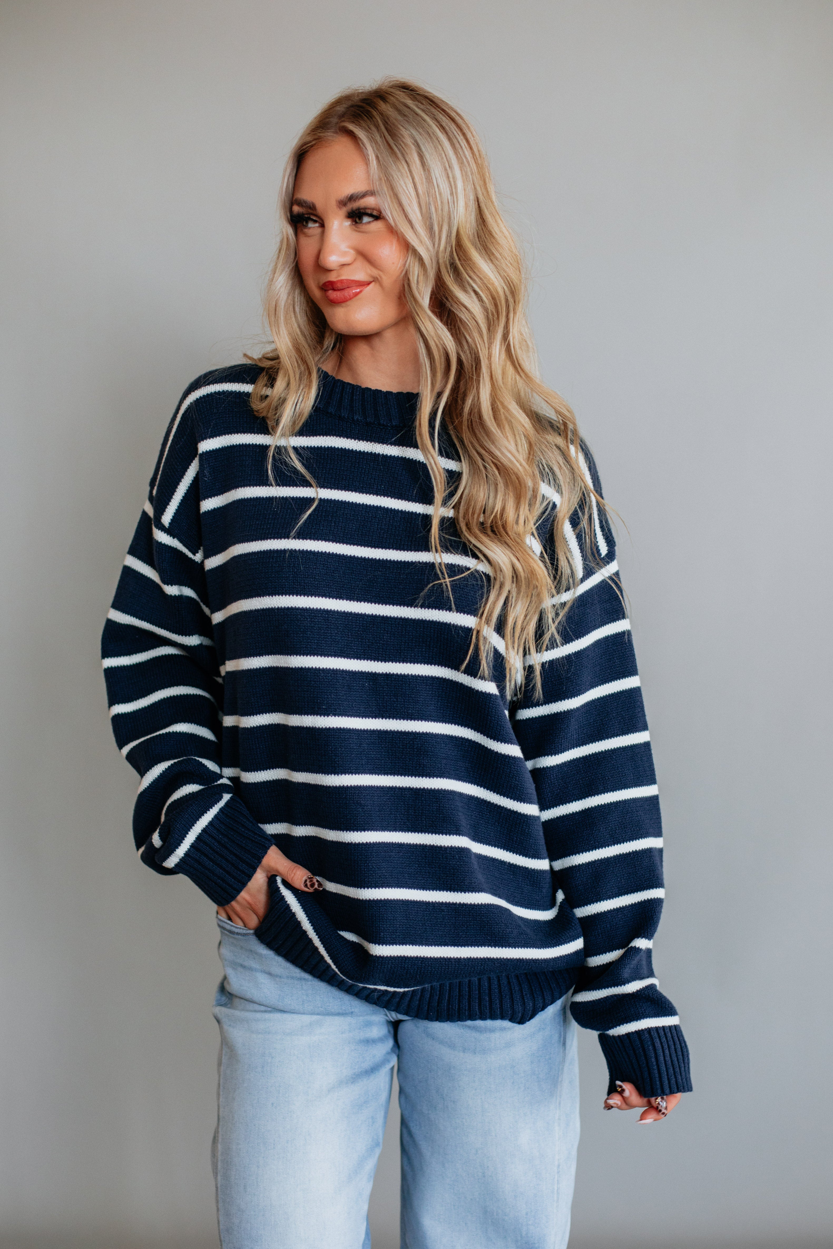 Yasmeen Striped Sweater