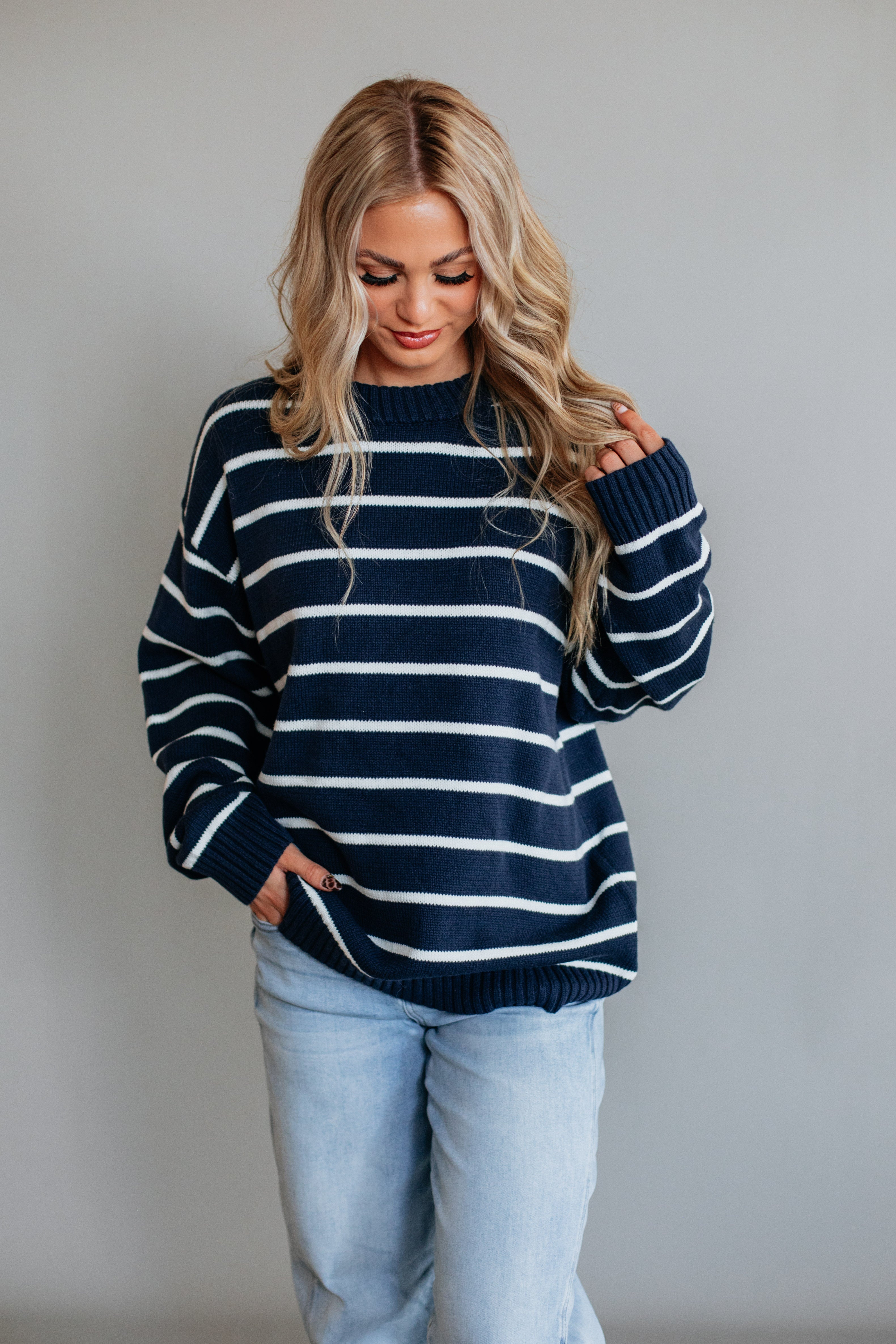 Yasmeen Striped Sweater