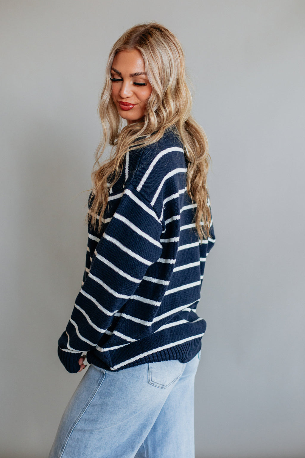 Yasmeen Striped Sweater