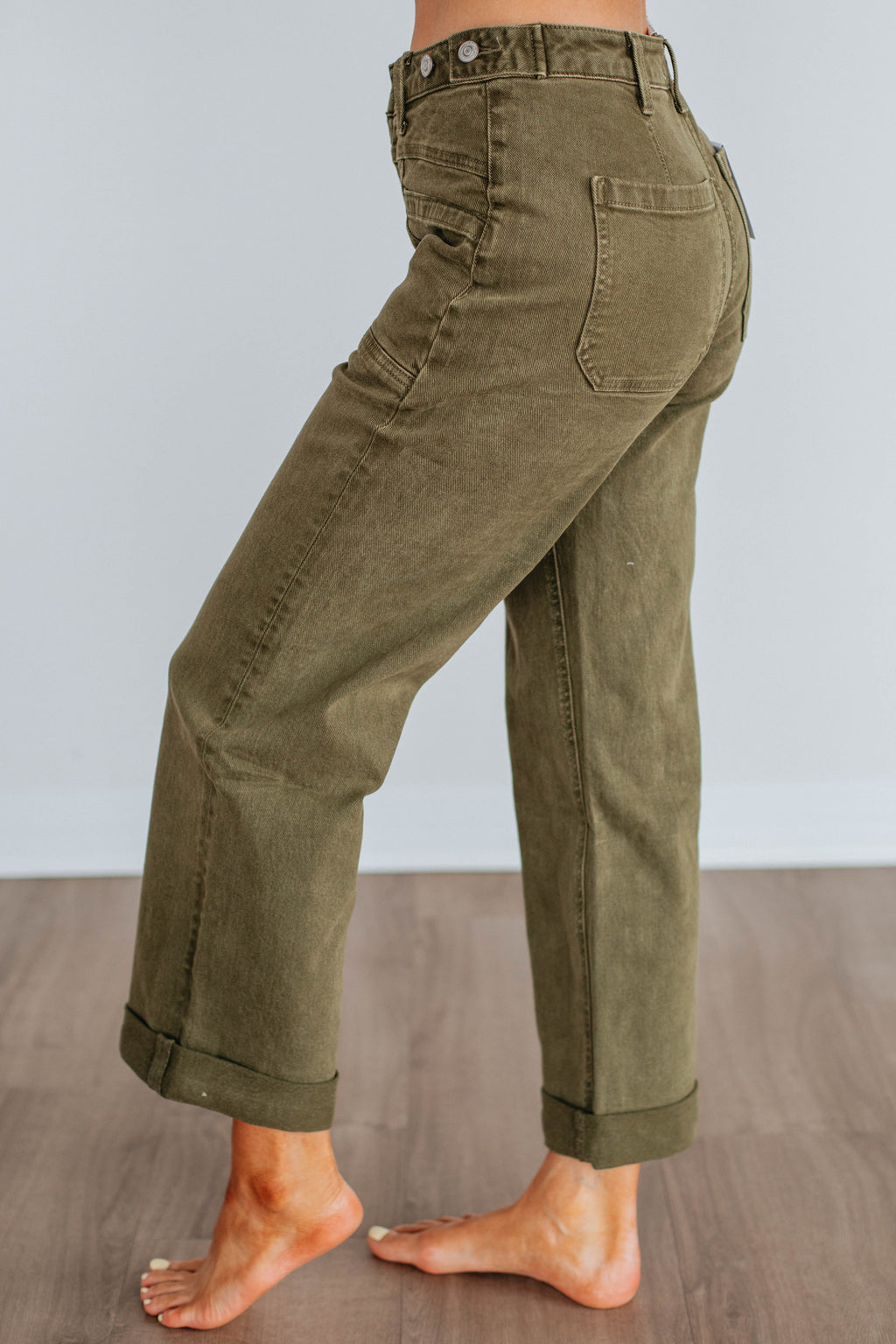 Dayna Flying Monkey Jeans - Dark Olive