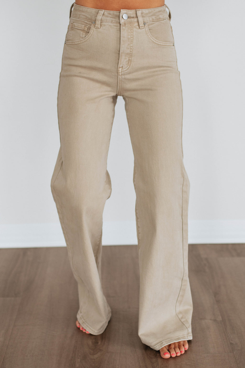 Kenna Risen Jeans - Khaki