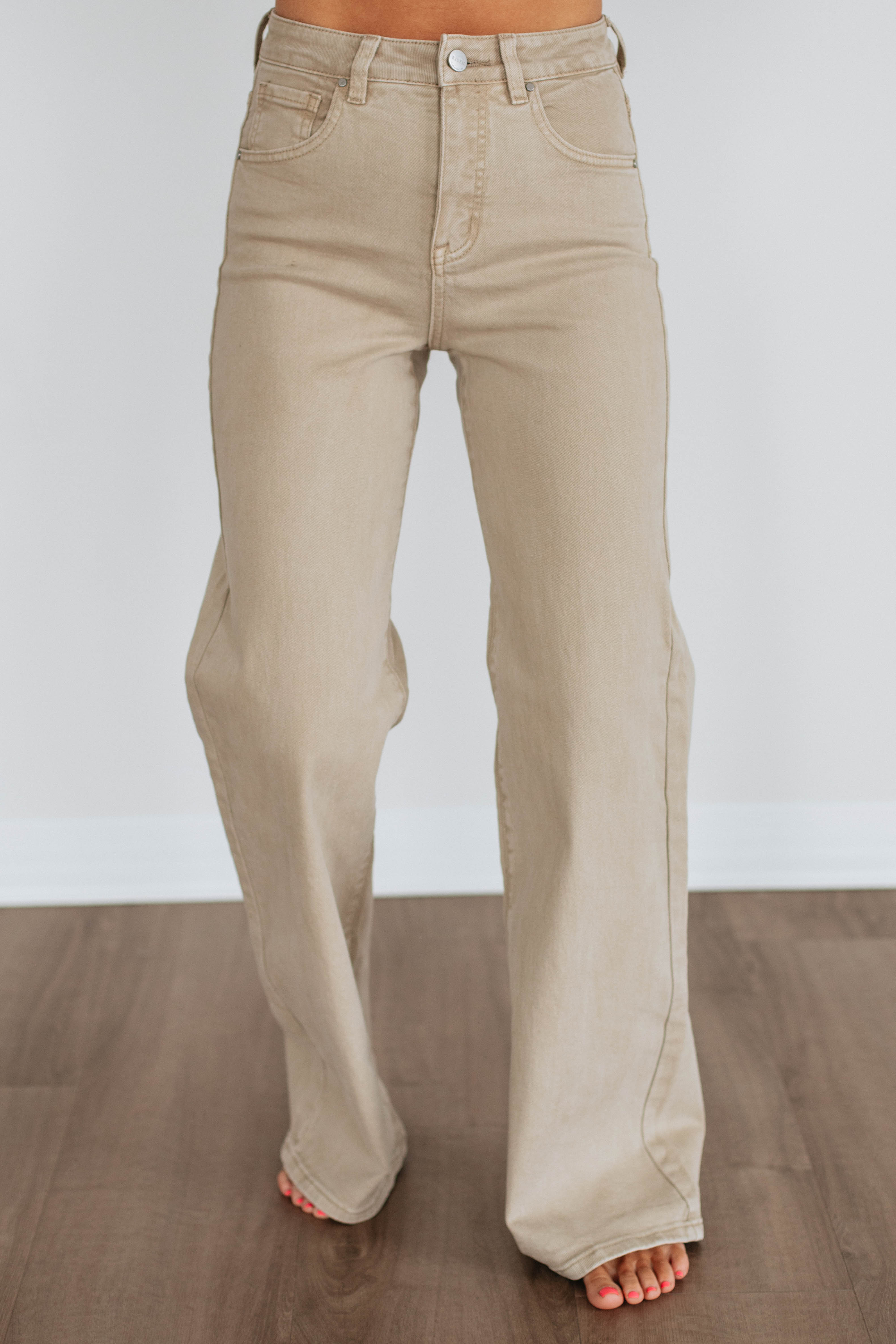 Kenna Risen Jeans - Khaki