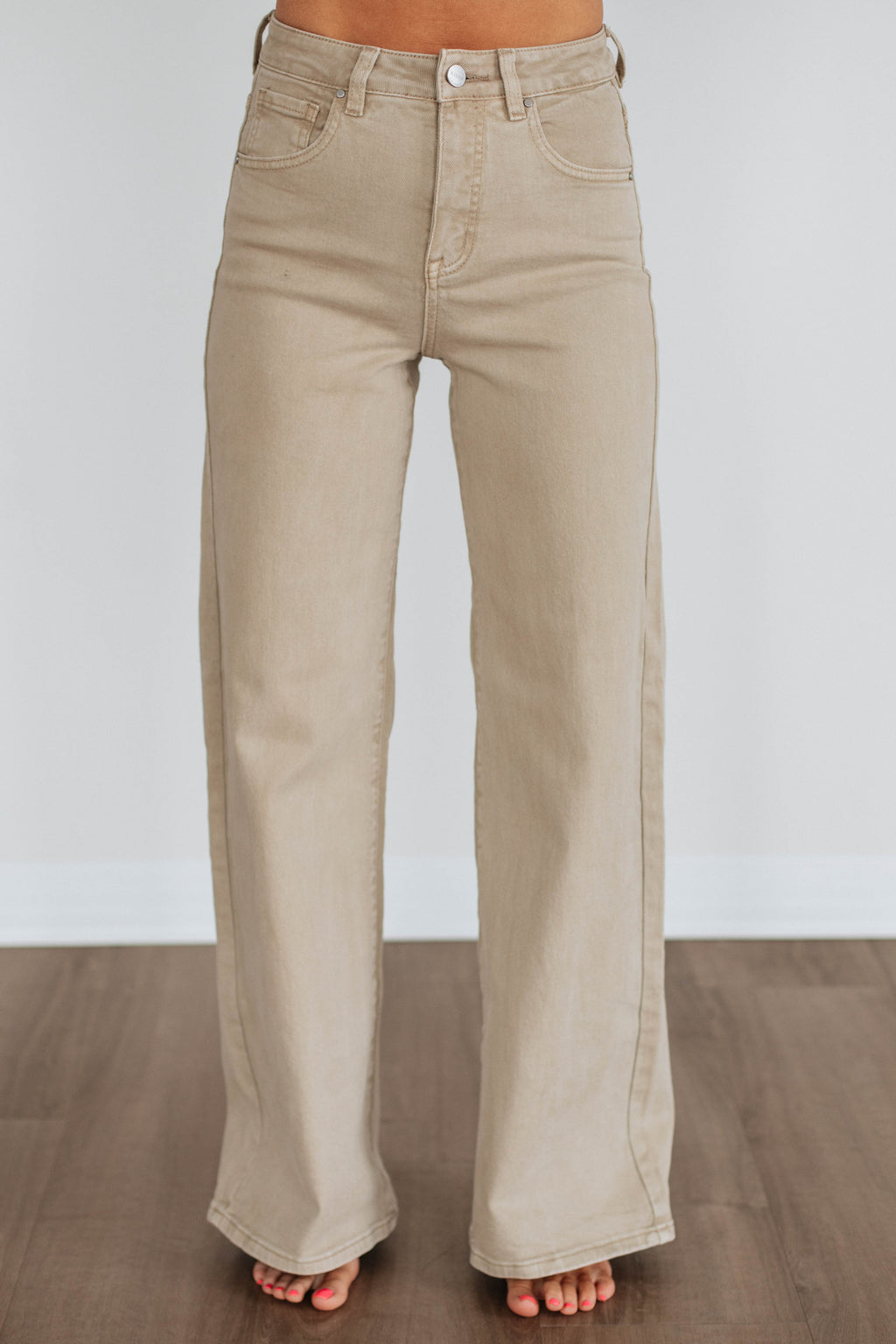 Kenna Risen Jeans - Khaki