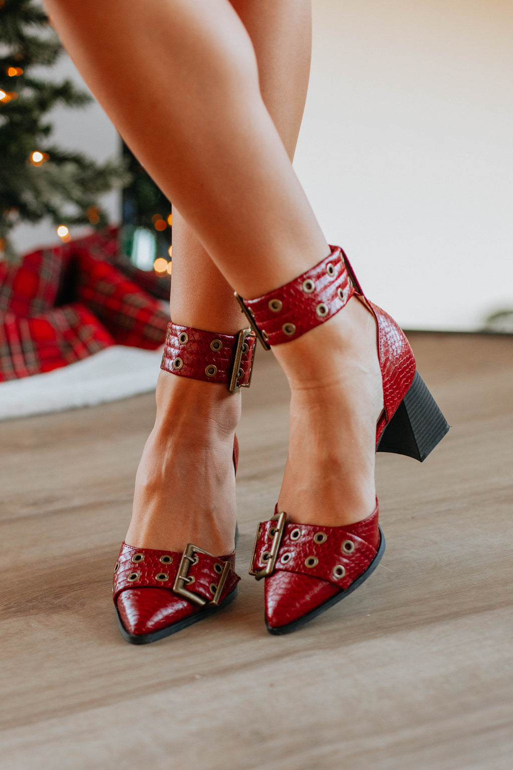 Don't Doubt Me Heels - Ruby