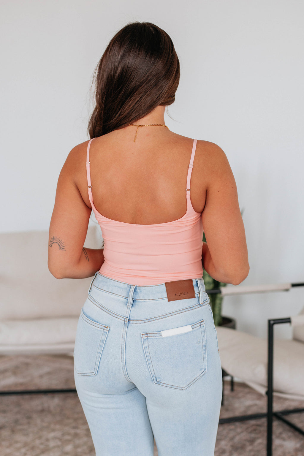 Double Take Bodysuit - Pink Petal