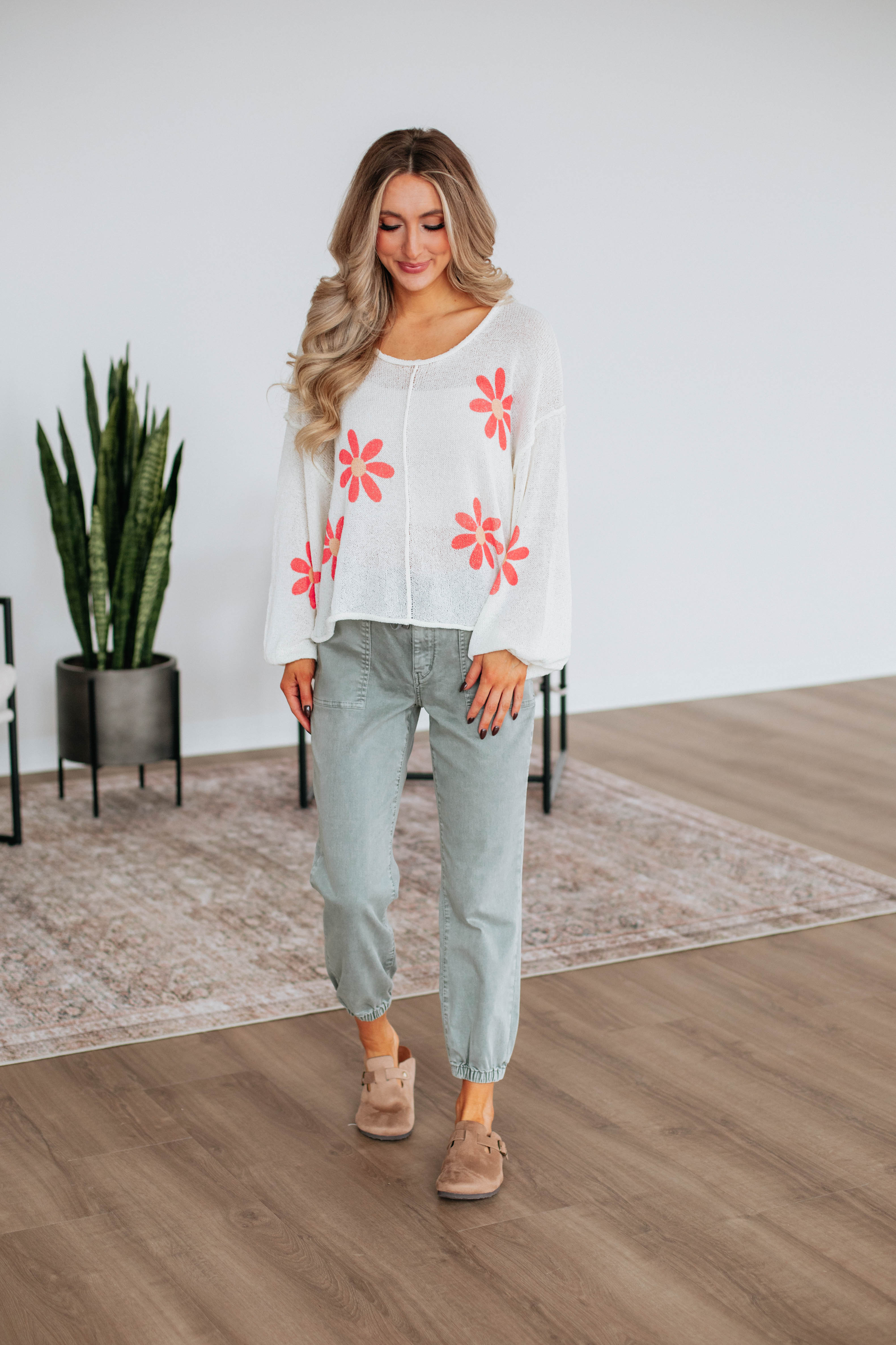 Drea Mica Joggers - Dusty Sage