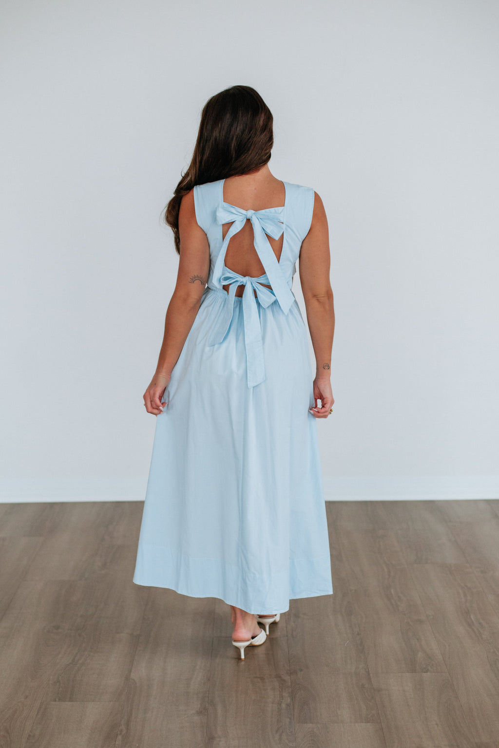 Alicyn Dress - Powder Blue