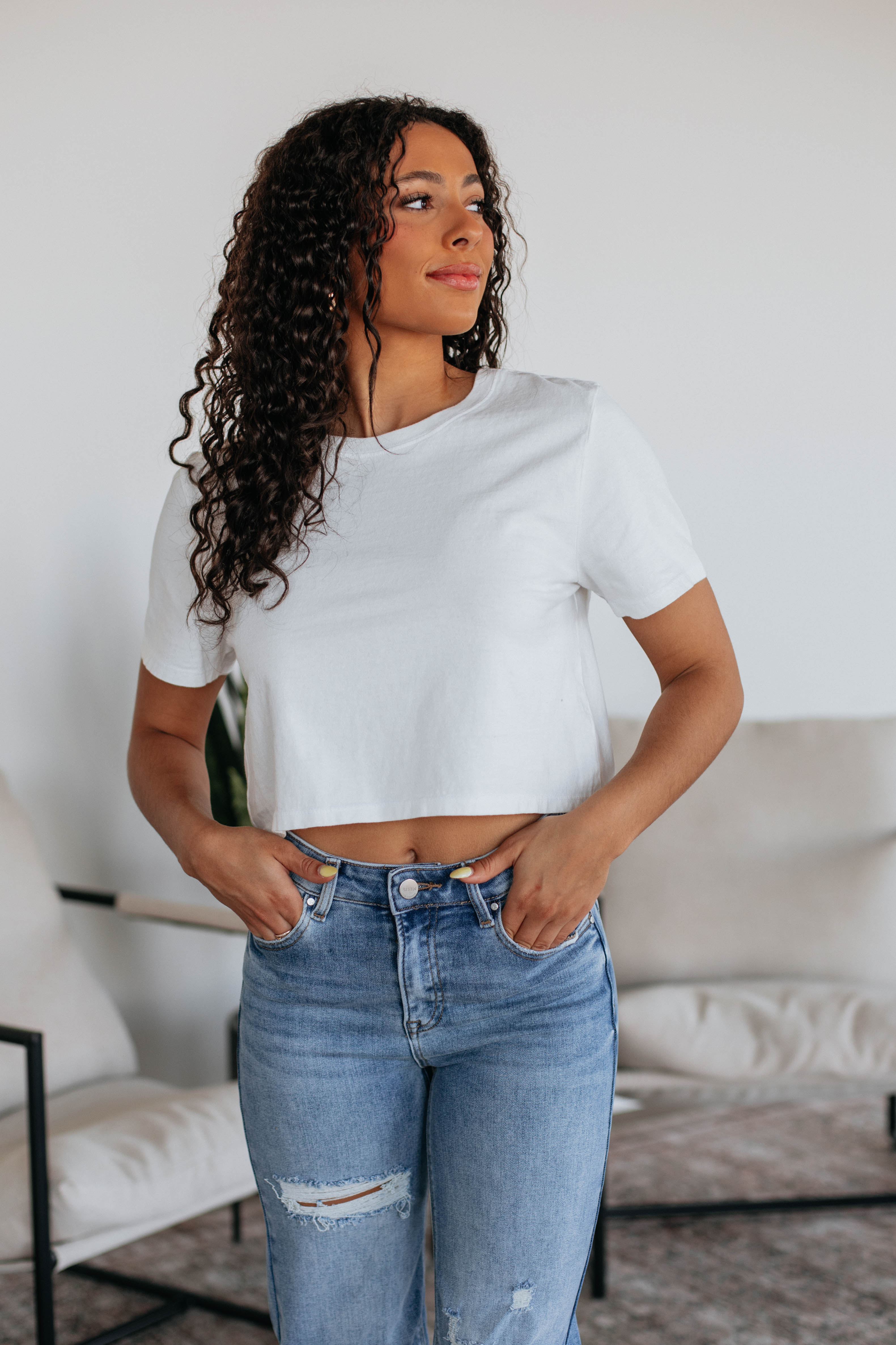 Driscoll Basic Tee - Ivory