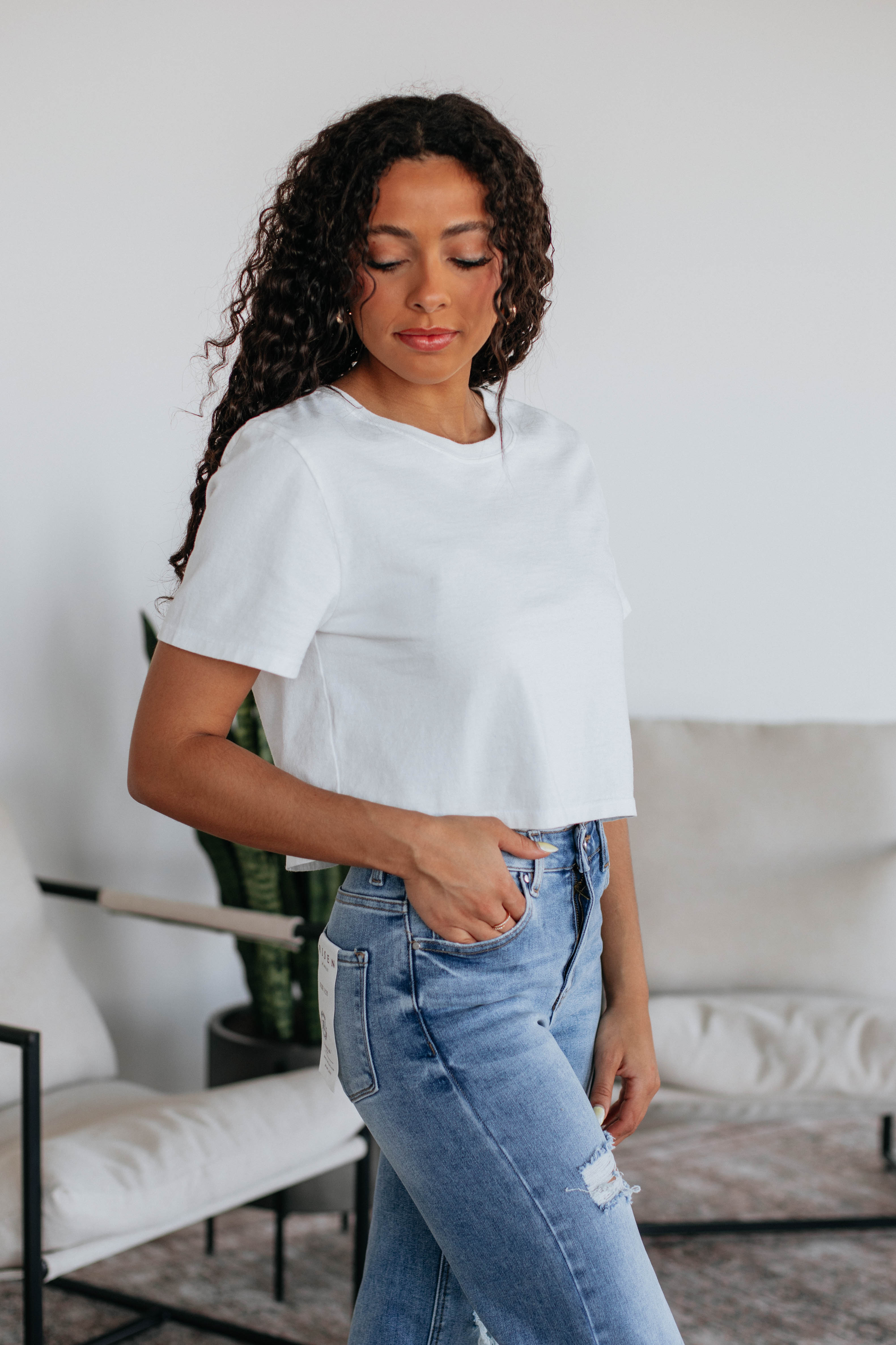 Driscoll Basic Tee - Ivory