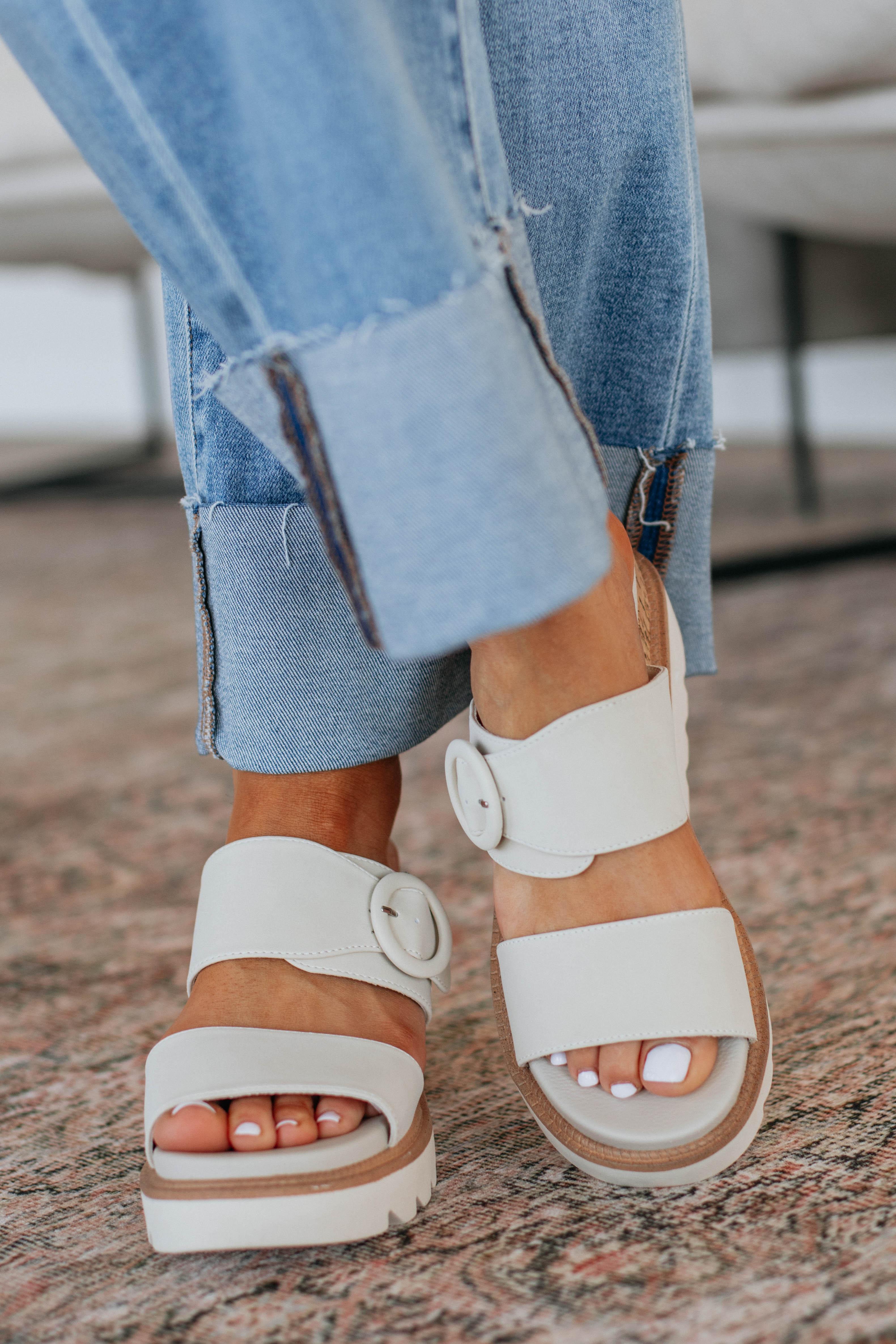 Ease My Mind Sandals