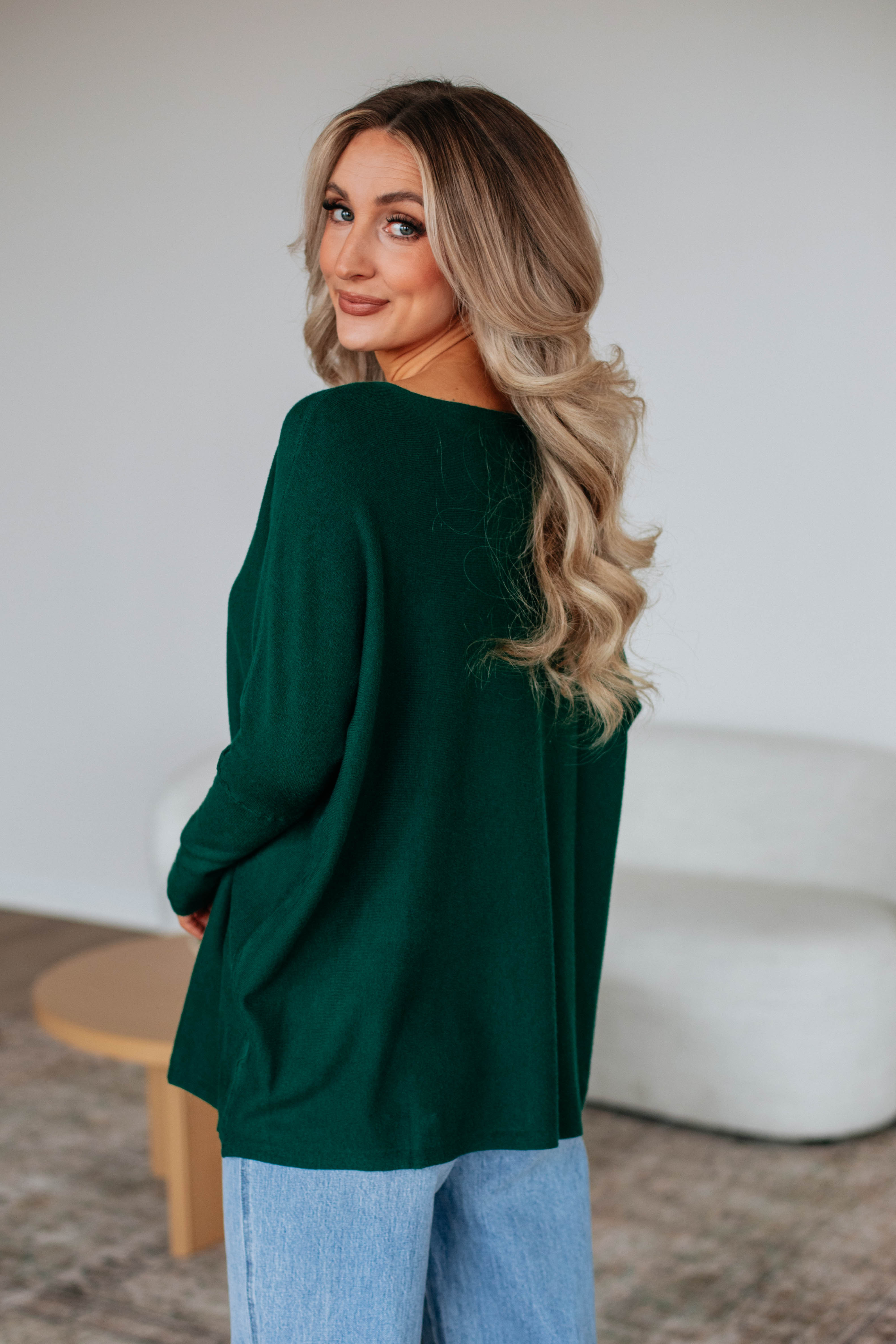 Edella Sweater - Hunter Green