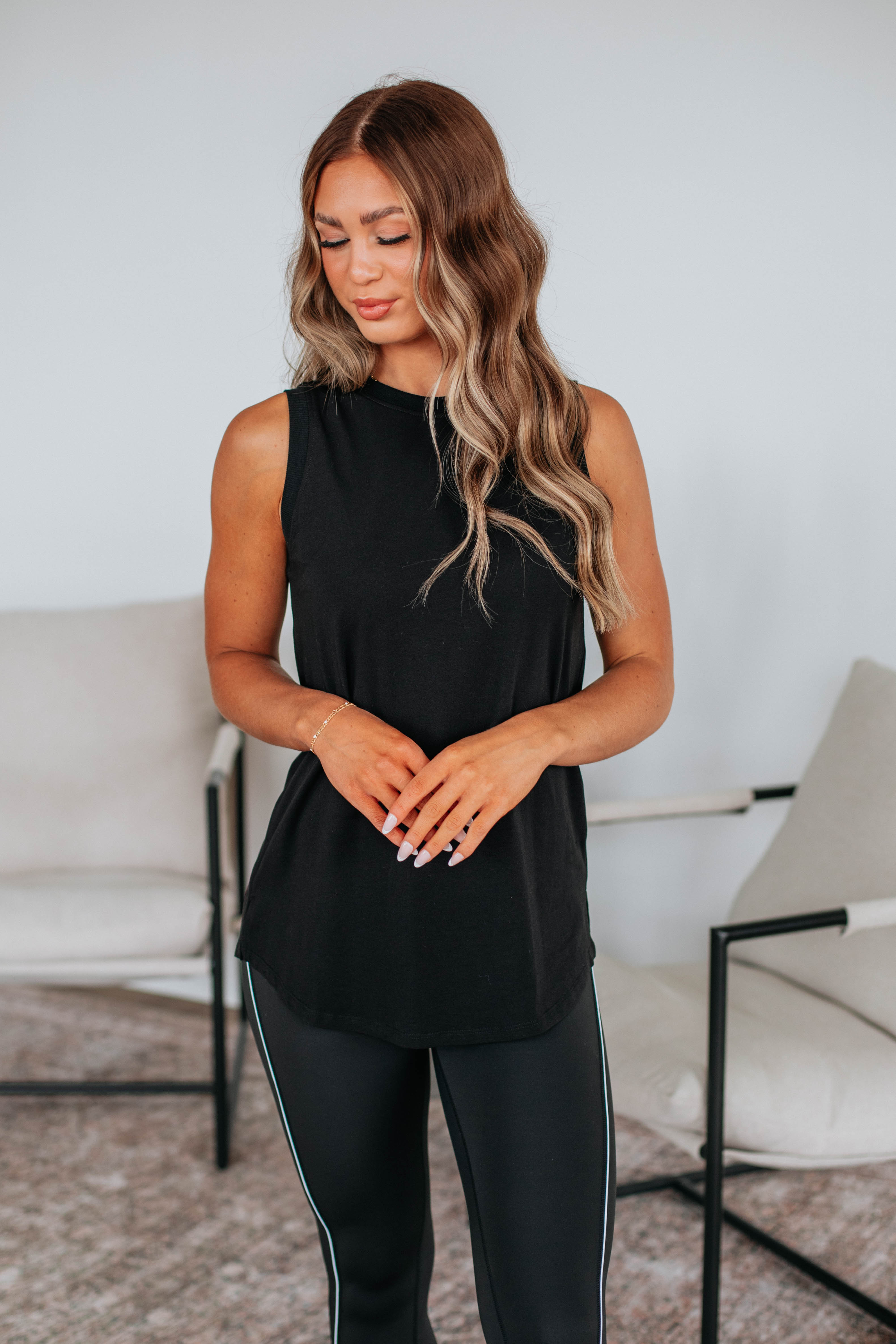 Elandra Basic Tank - Black