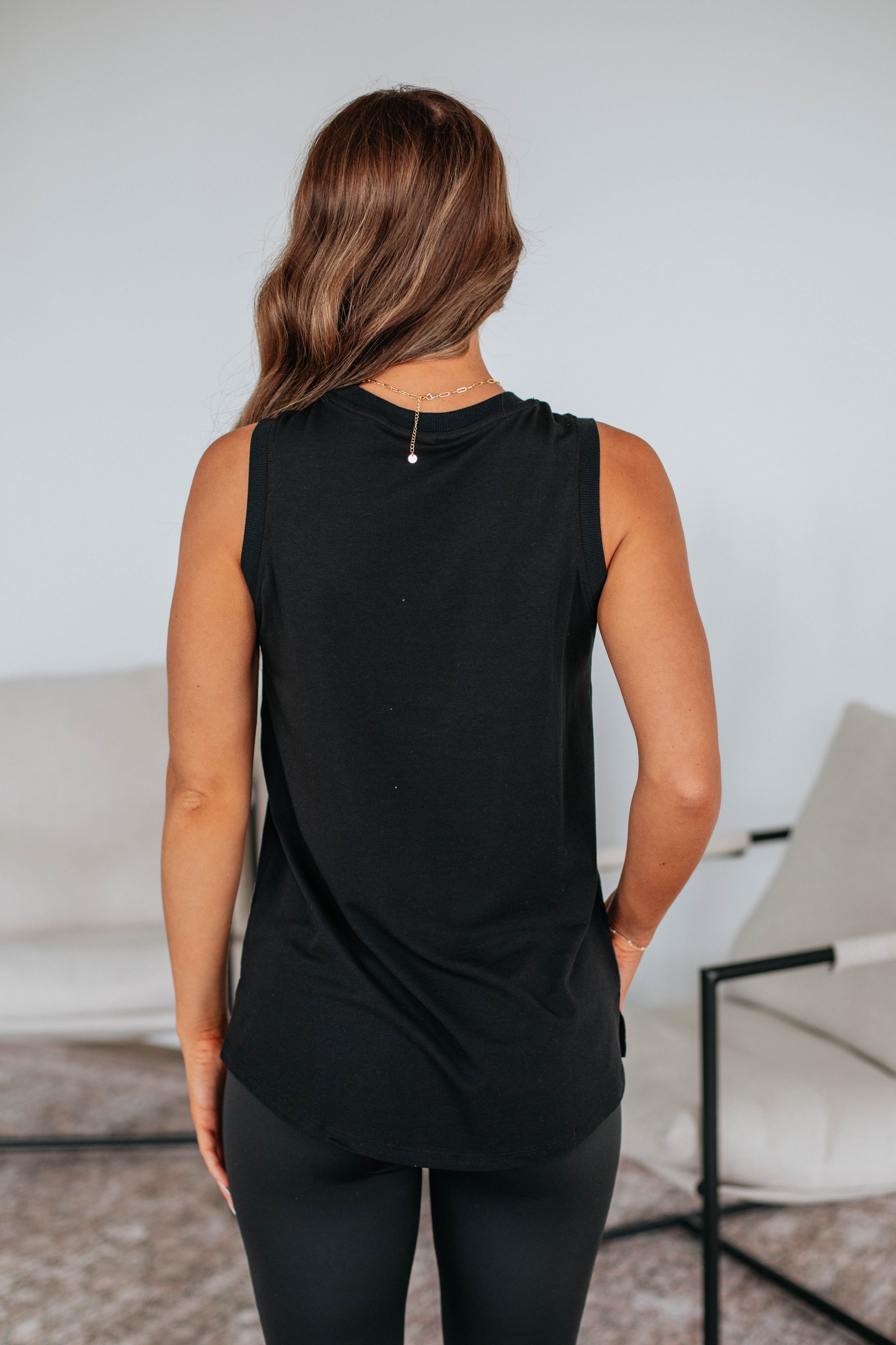 Elandra Basic Tank - Black