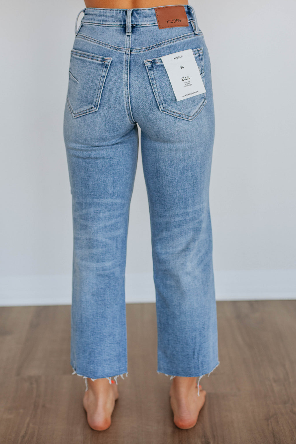 Ella Hidden Jeans - Medium Wash
