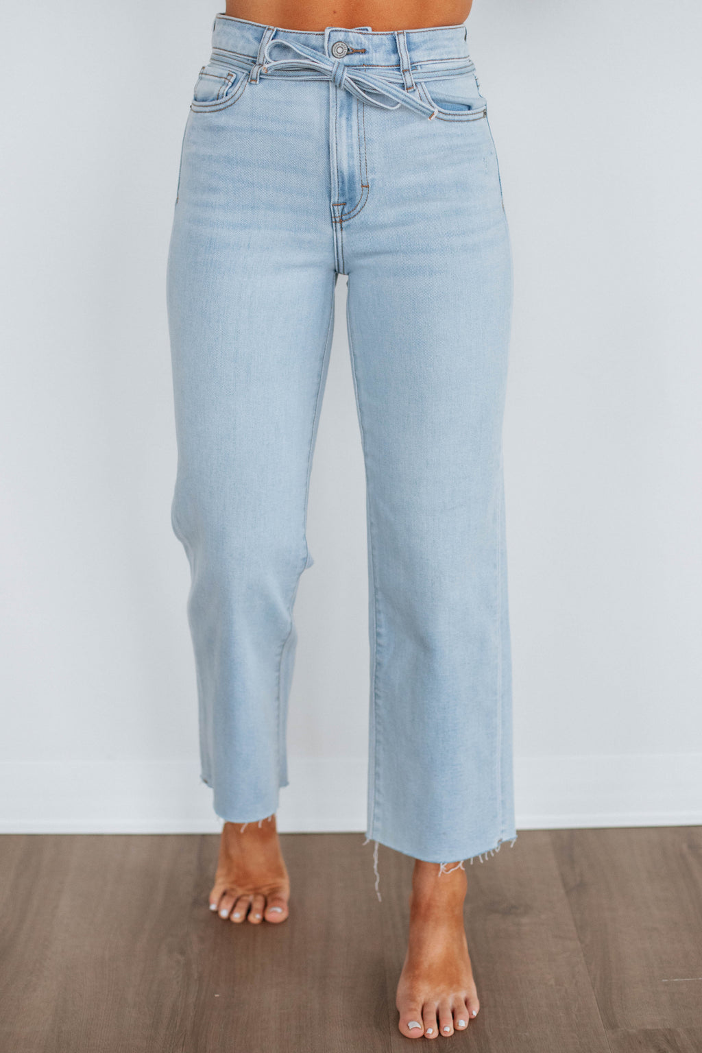 Ella Hidden Jeans - Light Wash