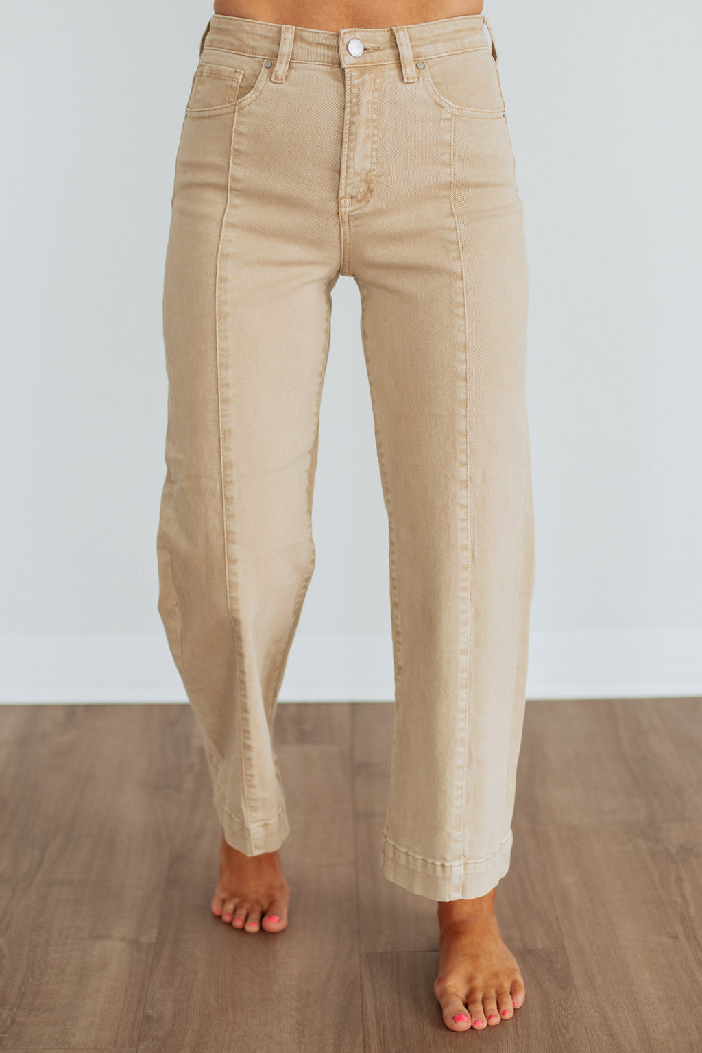 Emryn Risen Jeans - Khaki