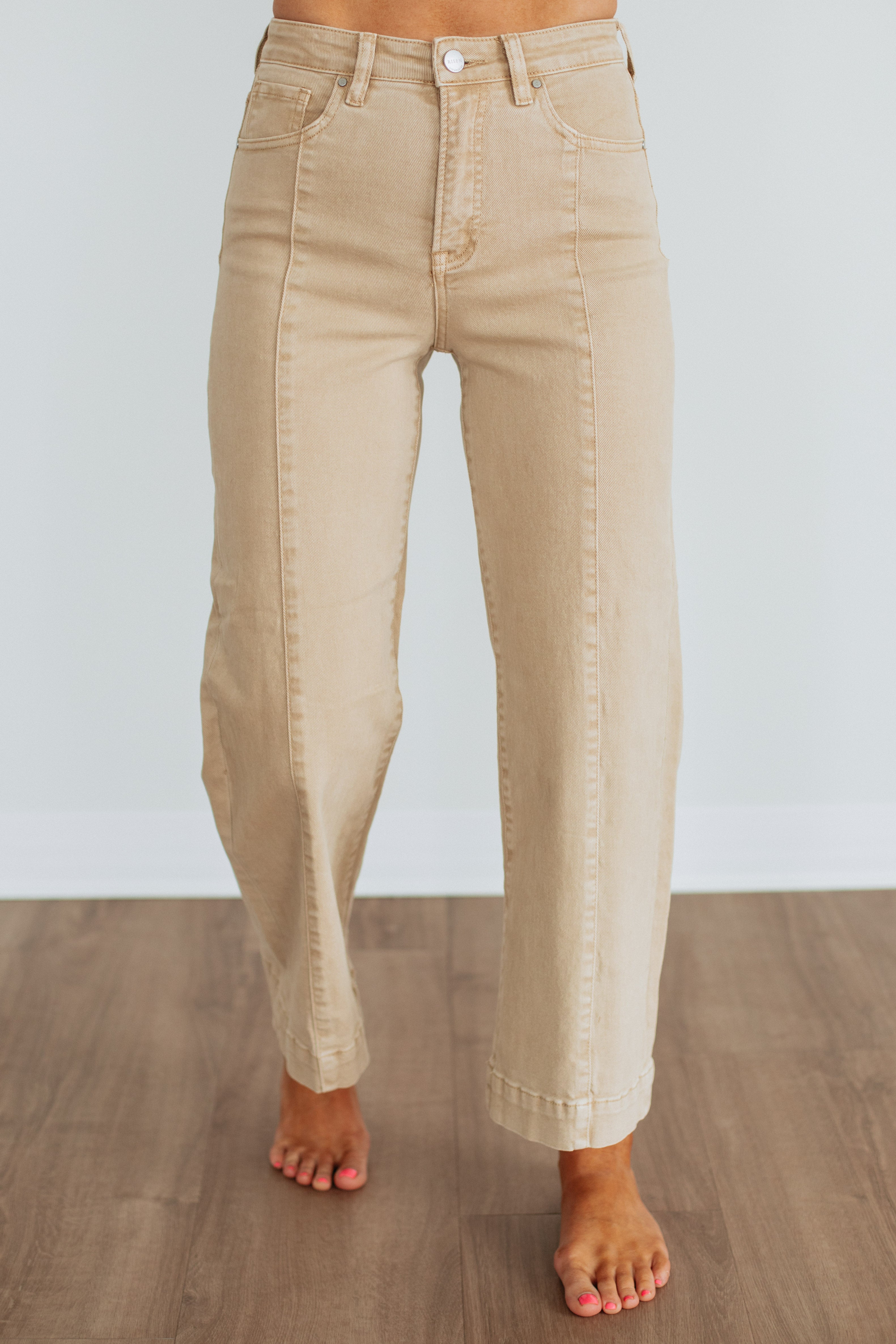 Emryn Risen Jeans - Khaki