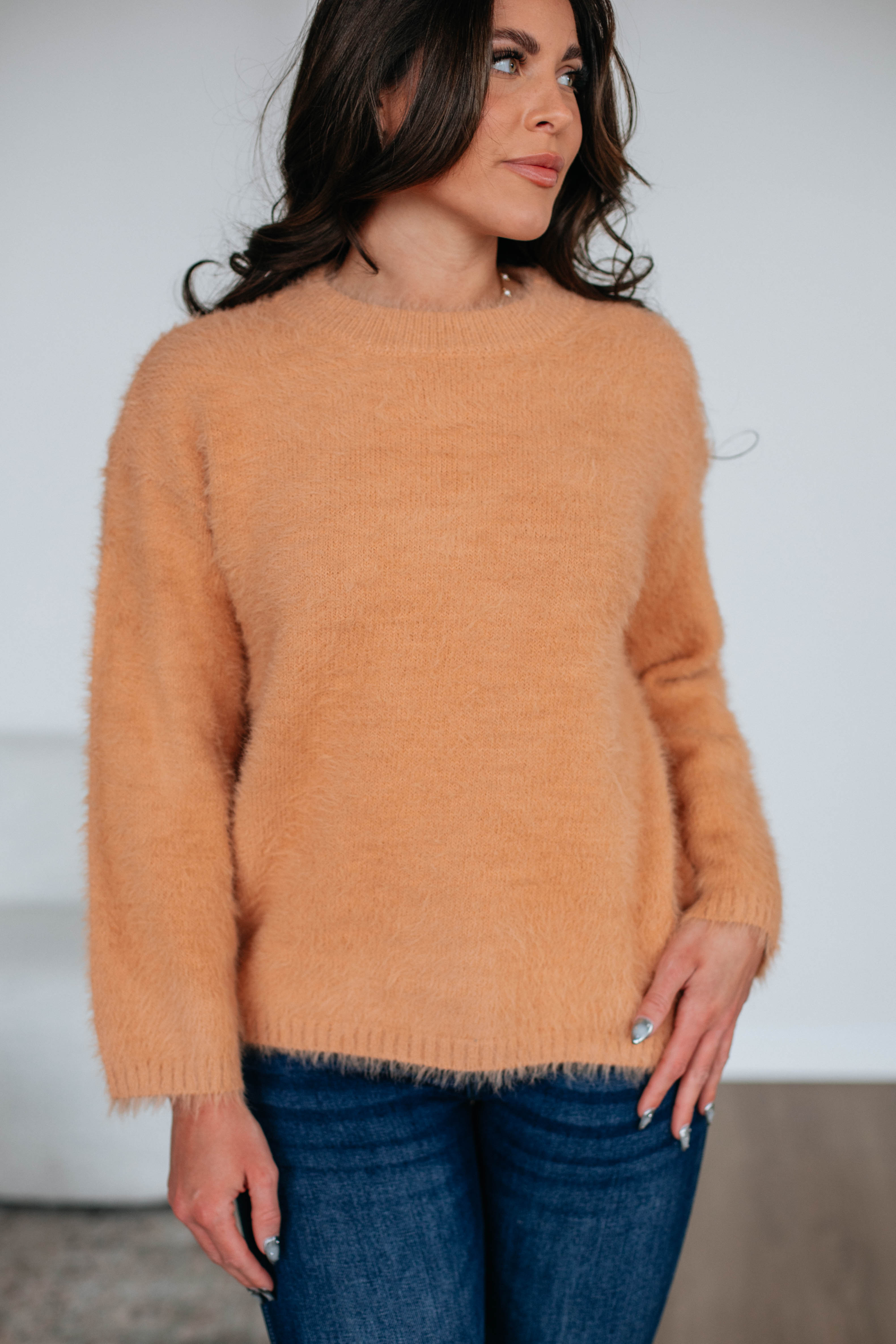 Everly Sweater - Light Camel