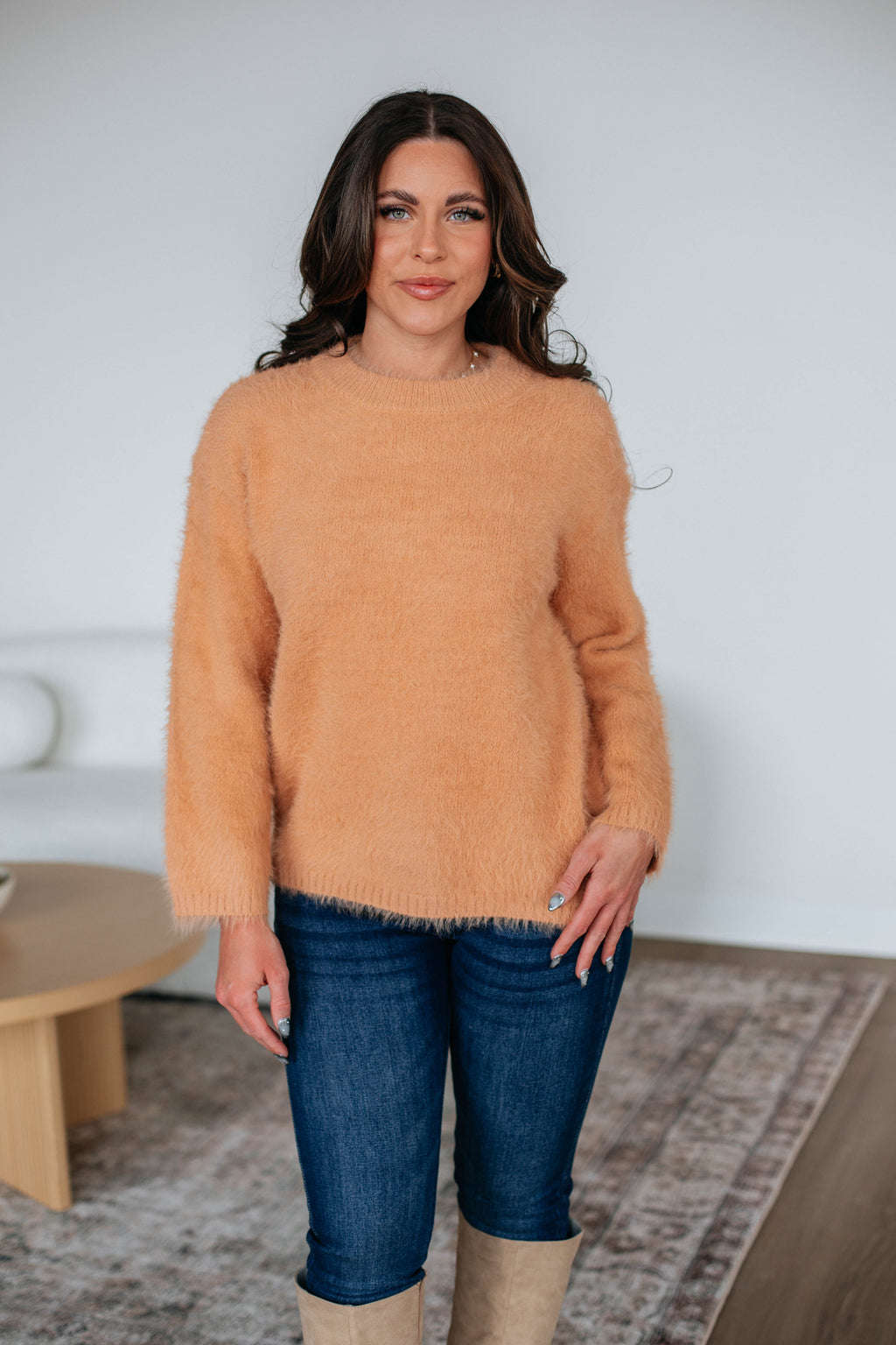 Everly Sweater - Light Camel
