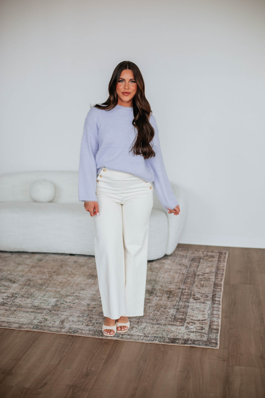 Everly Sweater - Lavender