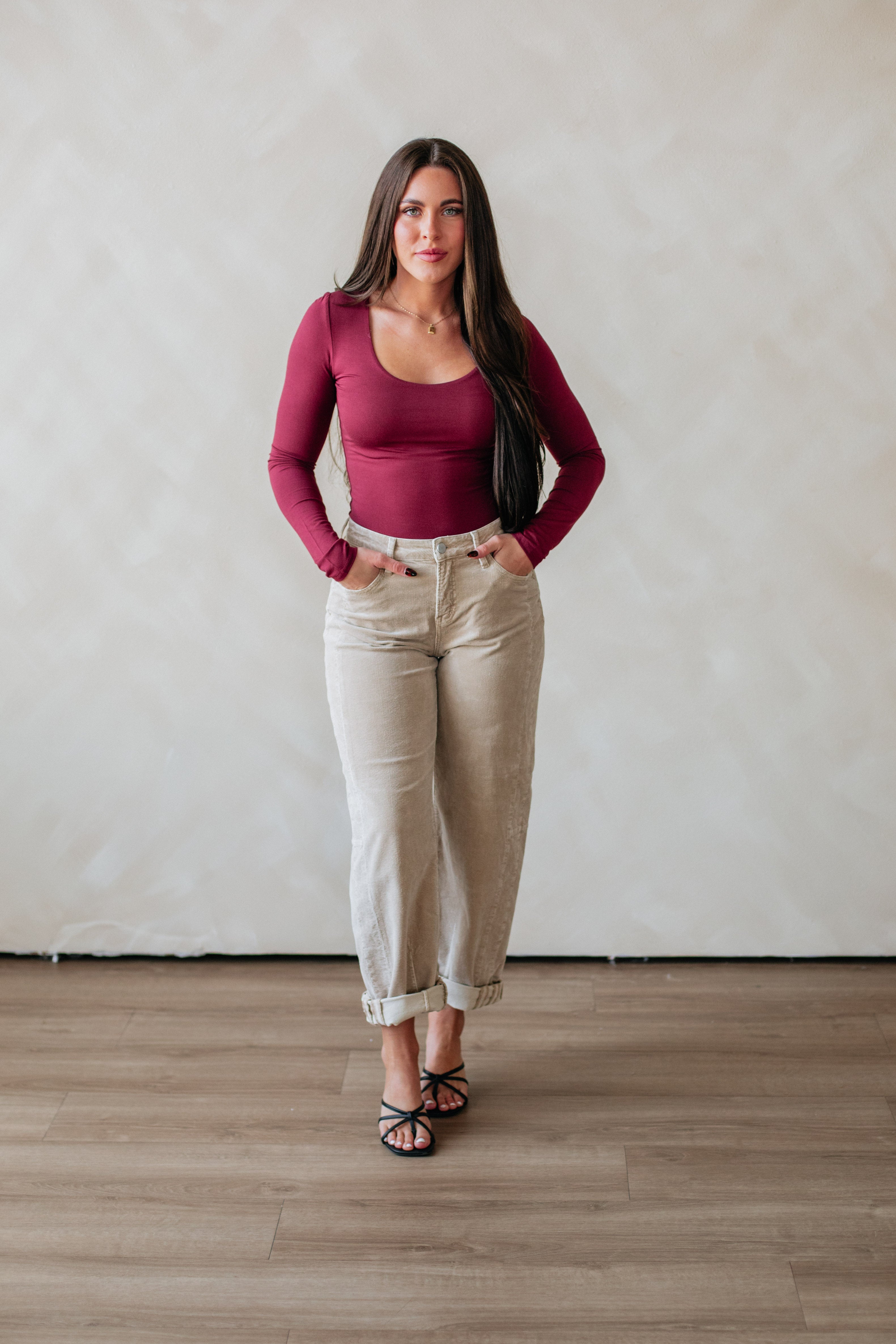 Shayla Basic Top - Mulberry