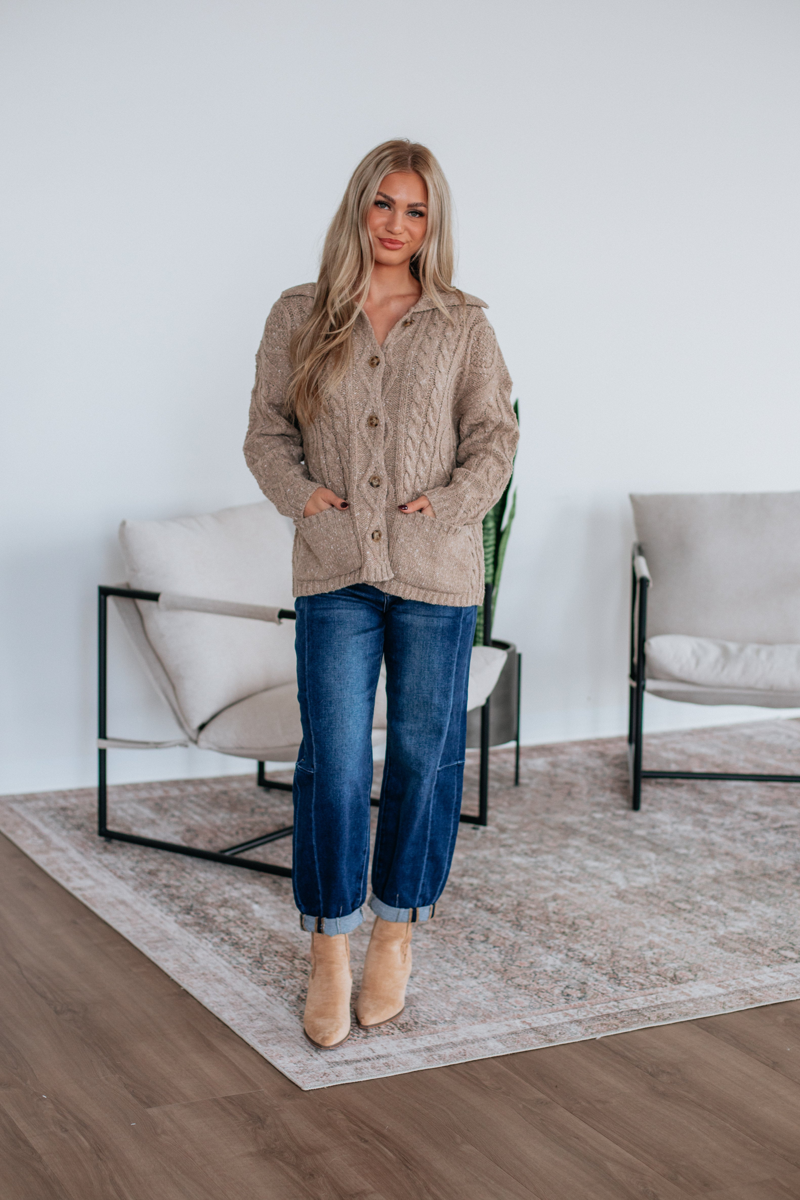 Charity Oversized Cardigan