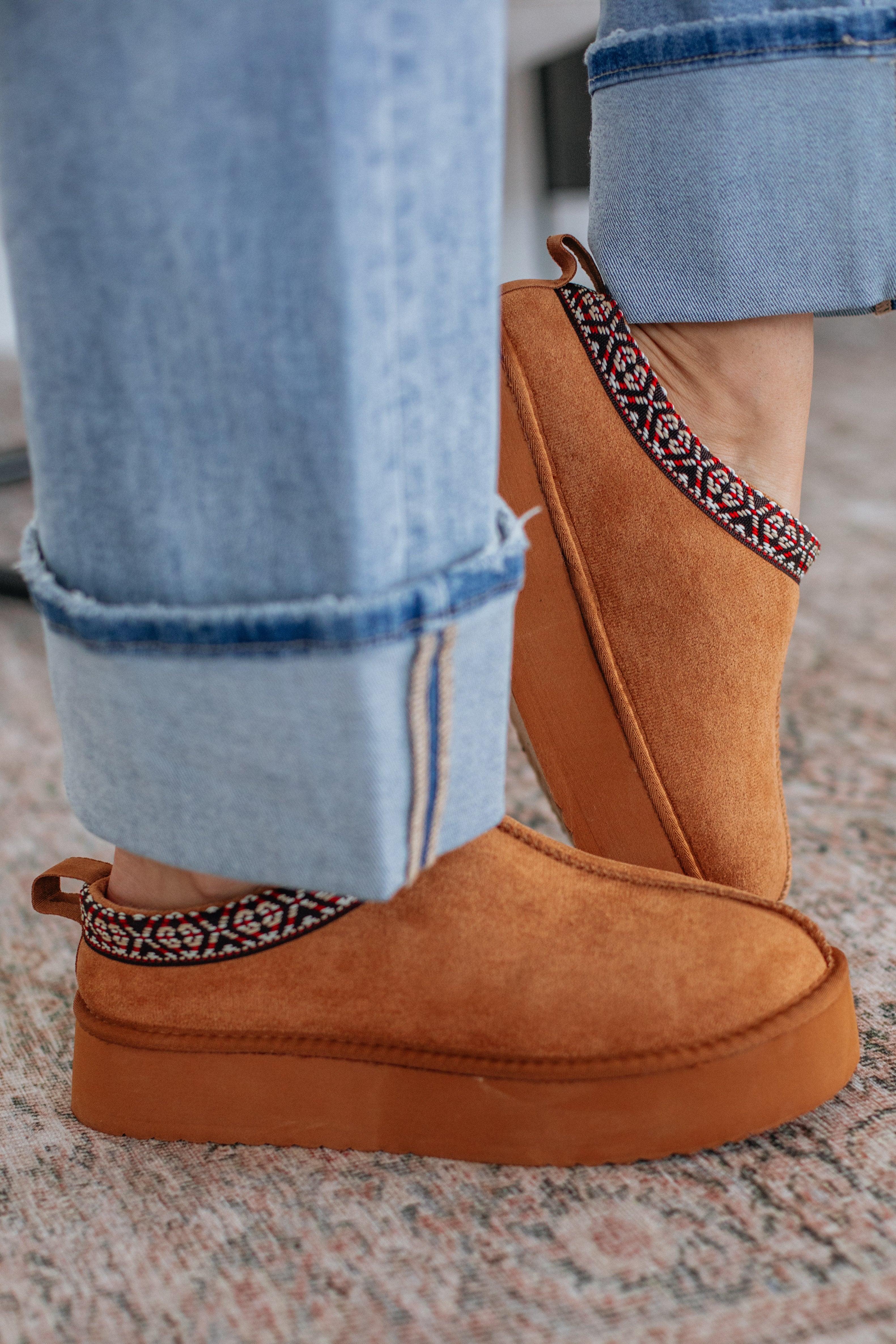 Take It Easy Platform Slippers