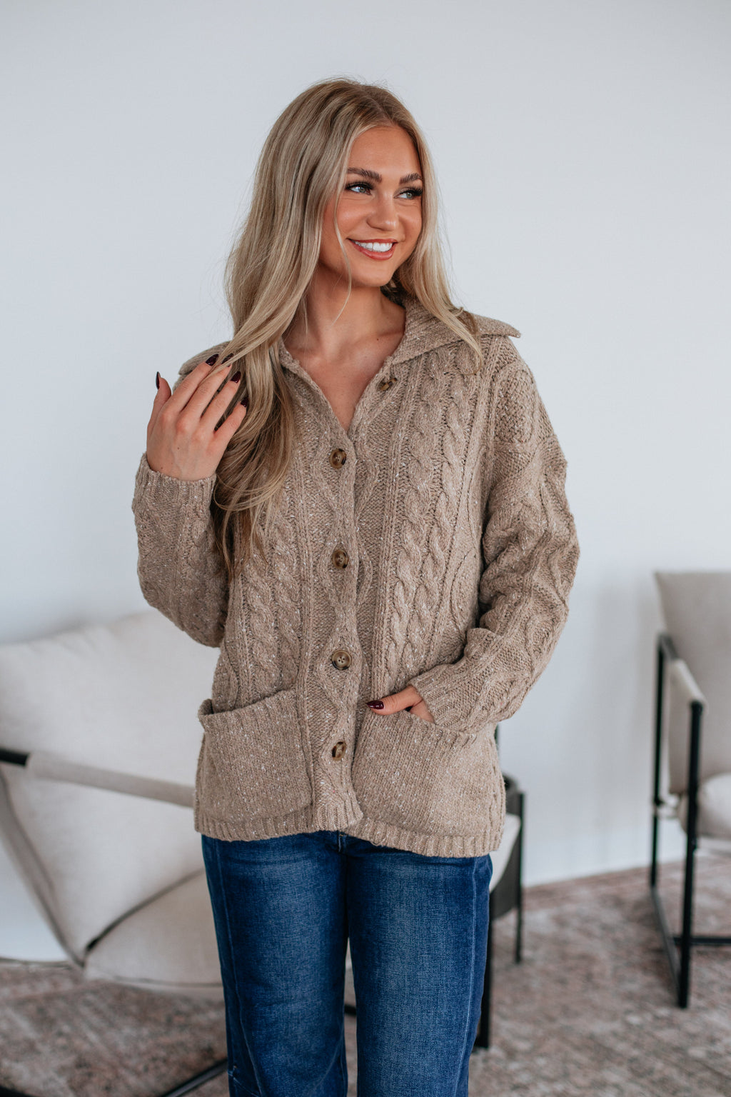 Charity Oversized Cardigan