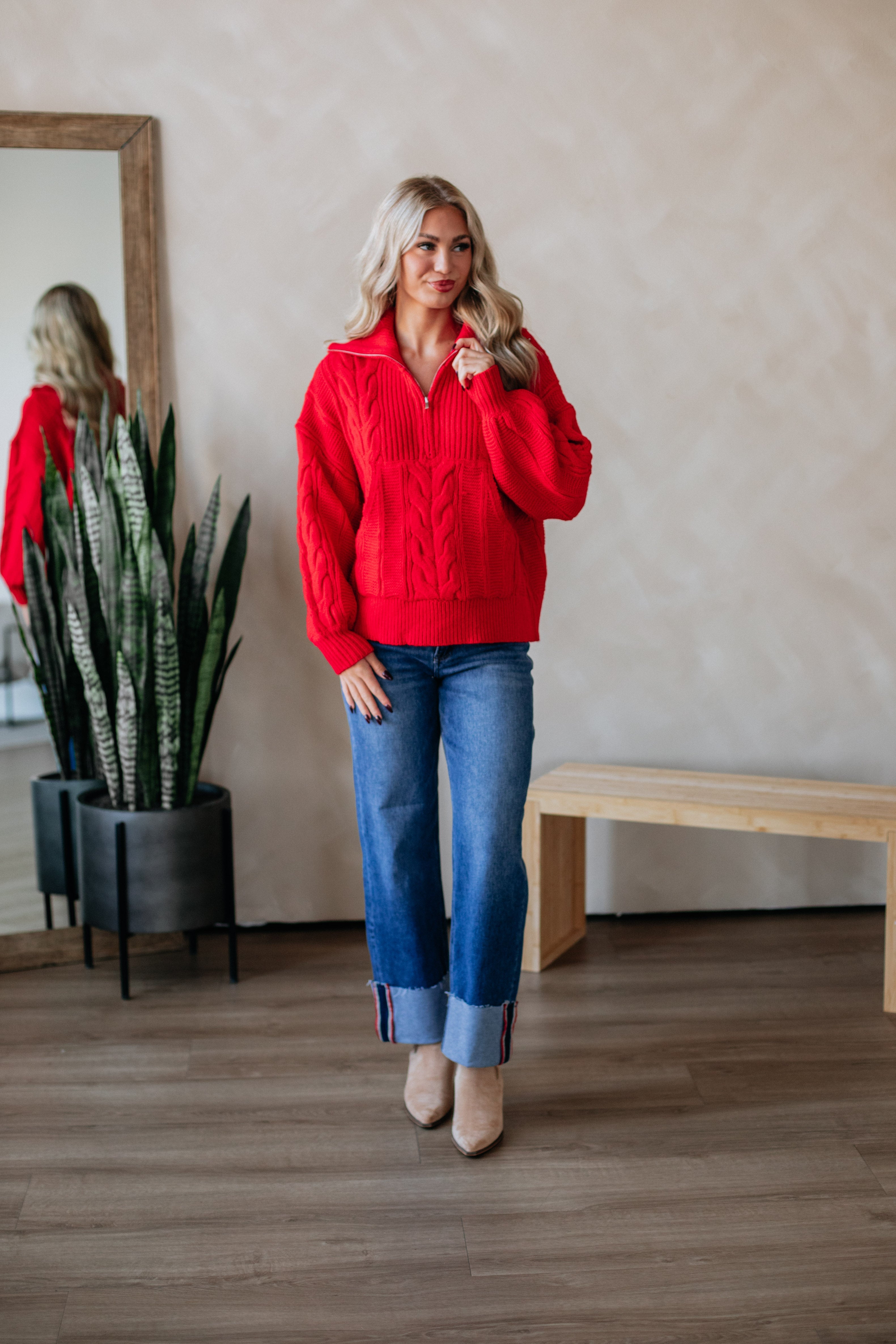 Clarke Cable Knit Sweater