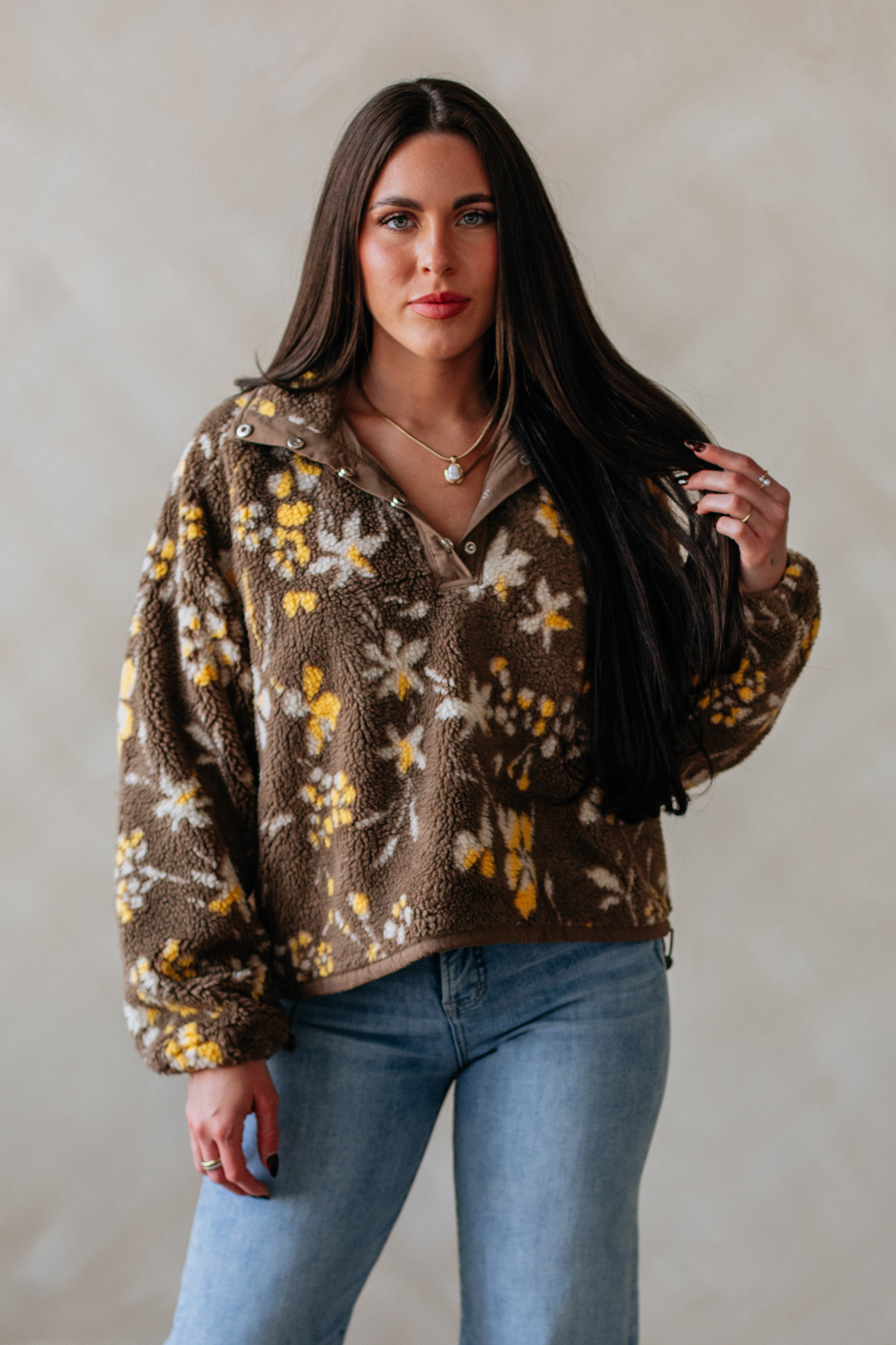 Kalina Sherpa Pullover