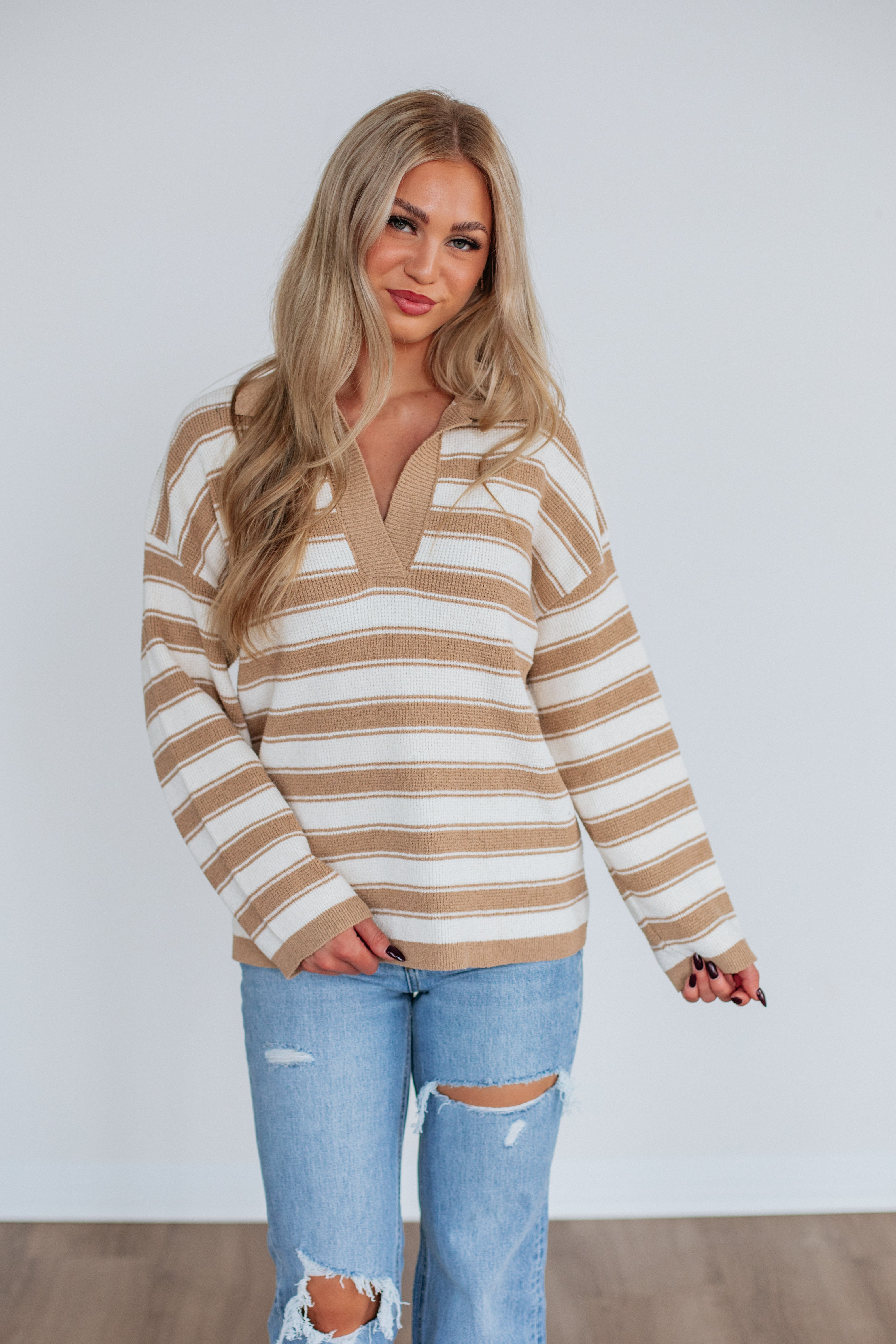 Jensen Striped Sweater