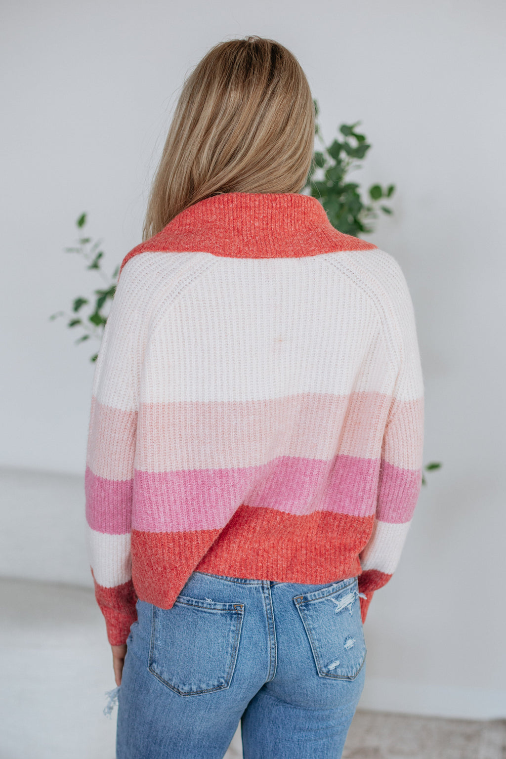 Elara Striped Sweater