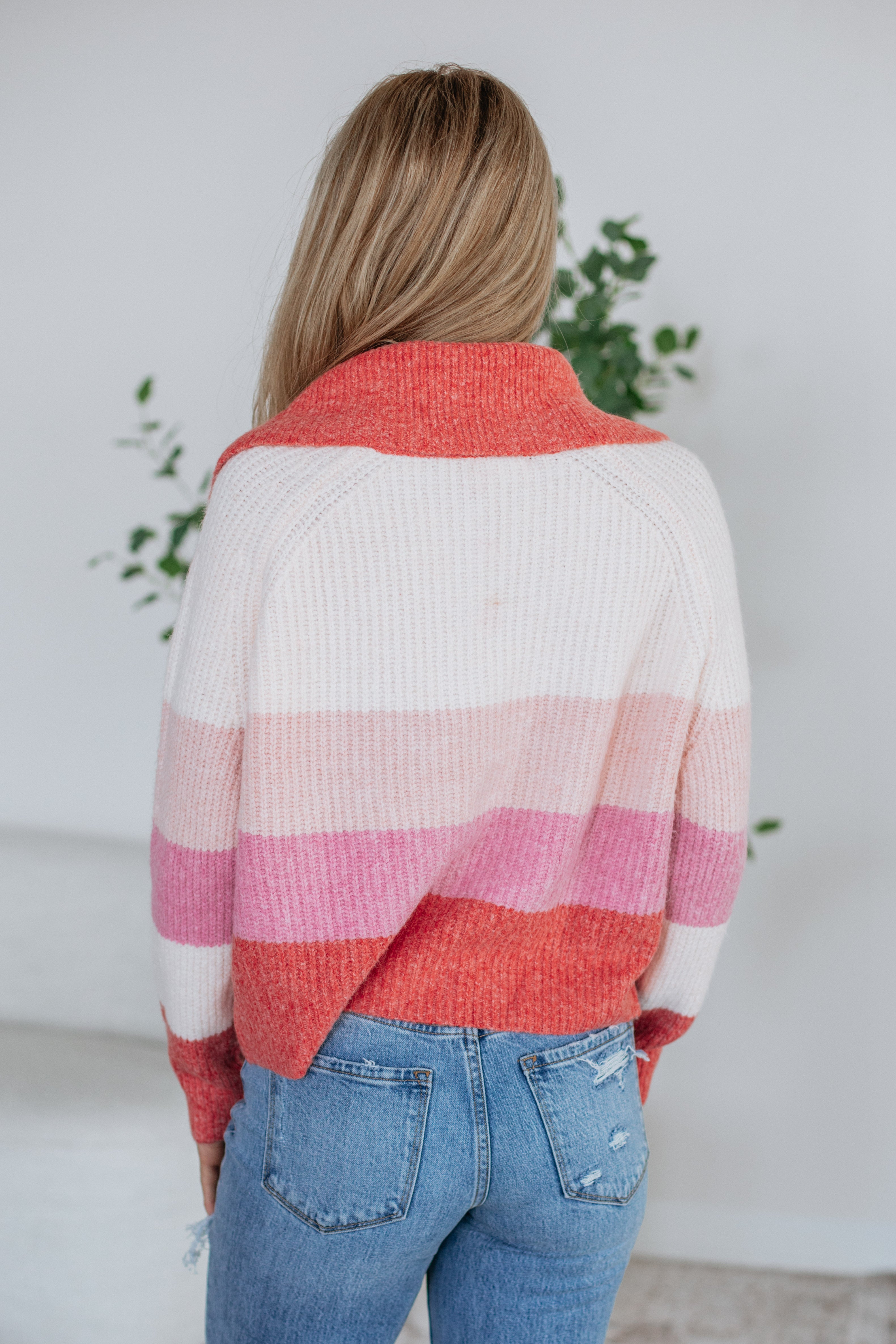 Elara Striped Sweater