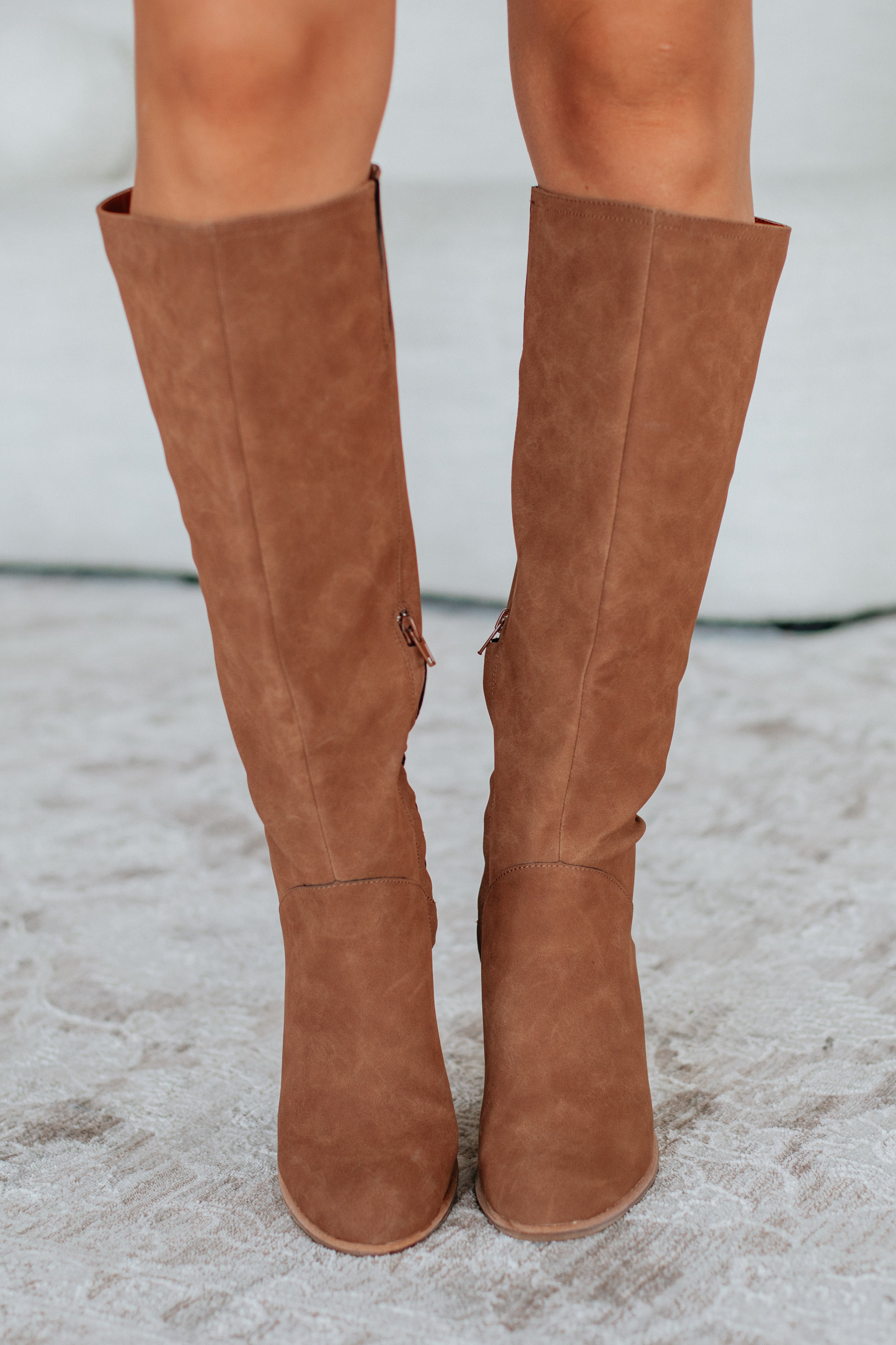 Finding My Way Boots - Caramel