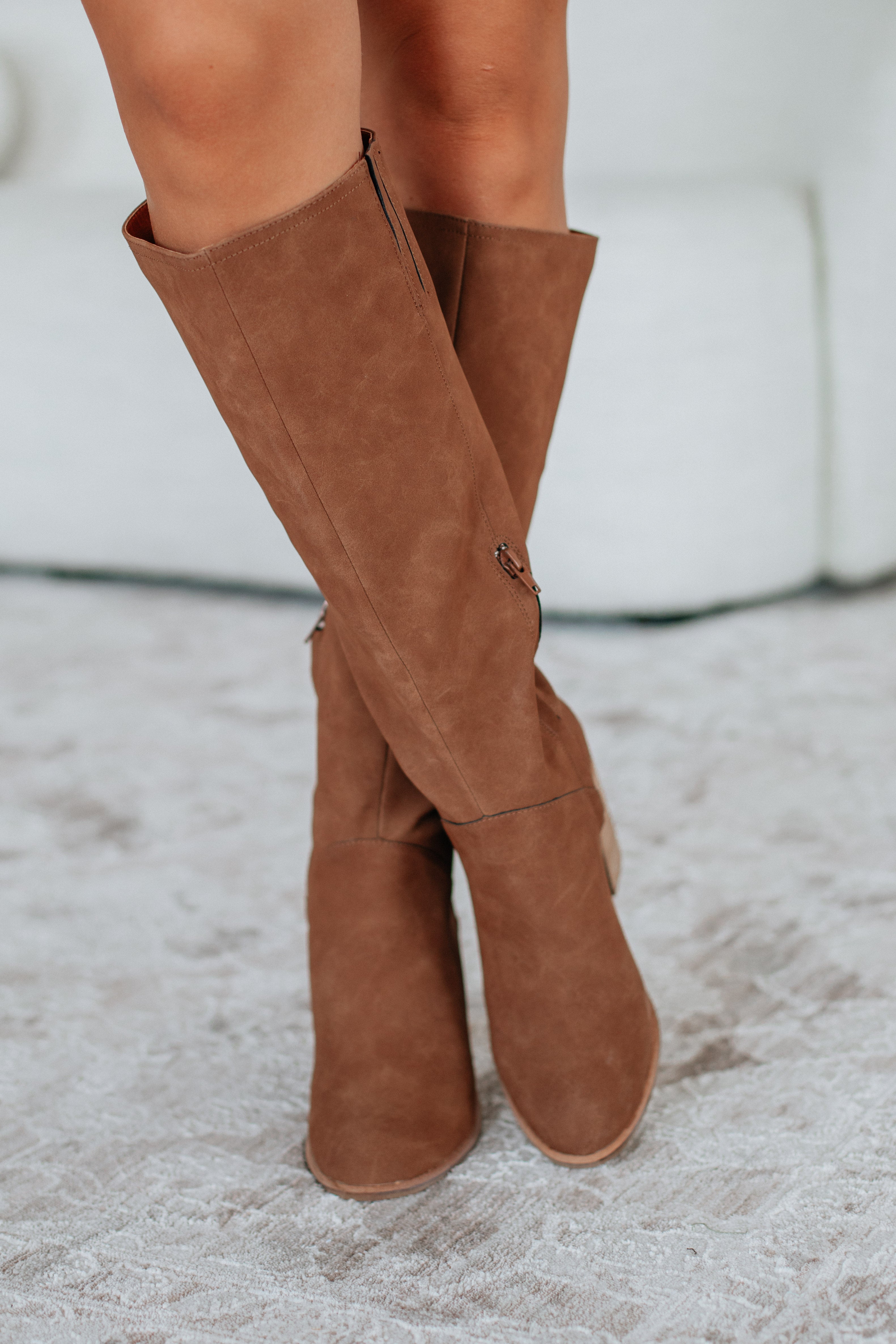 Finding My Way Boots - Caramel