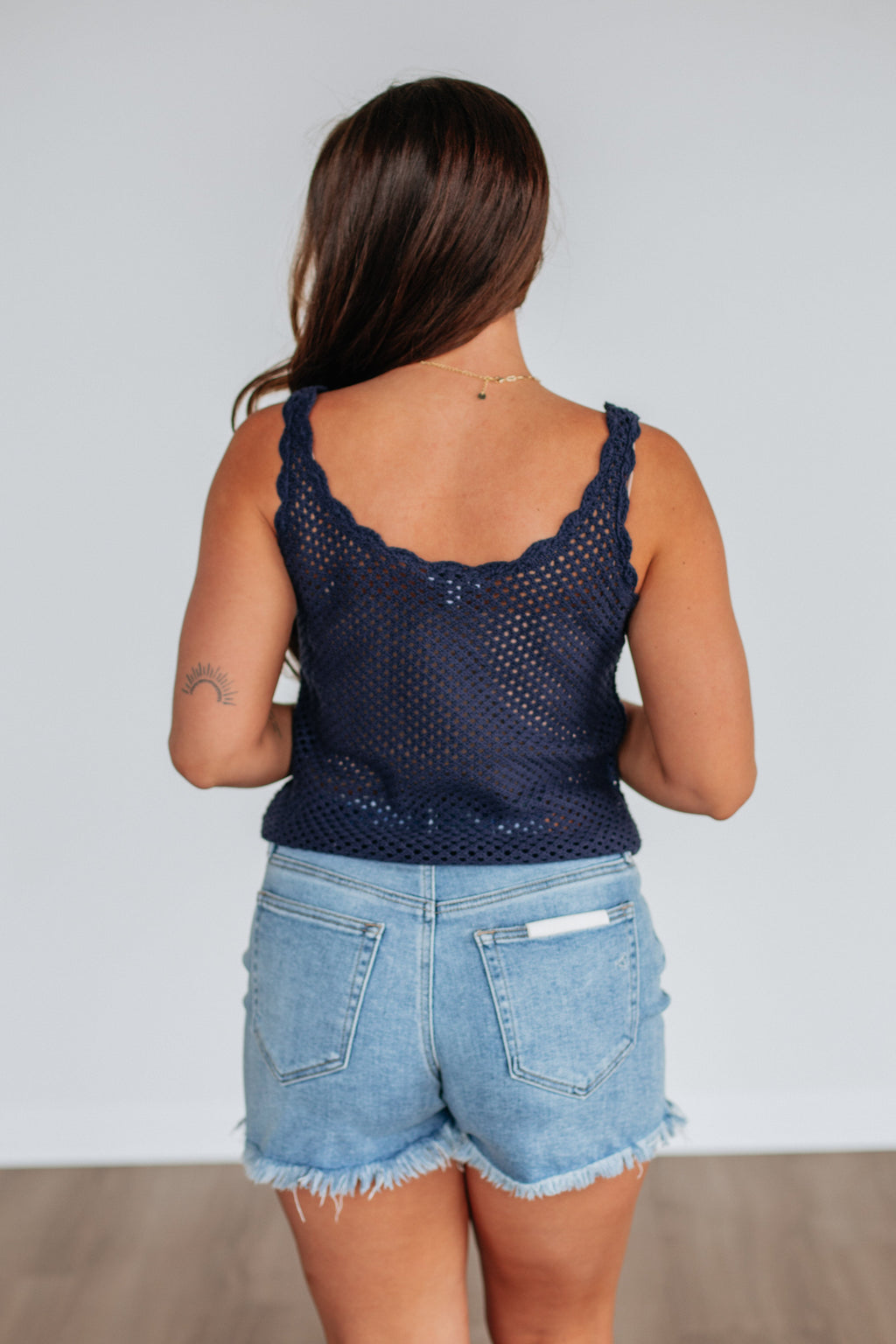 Patriotic Babe Tank - Navy