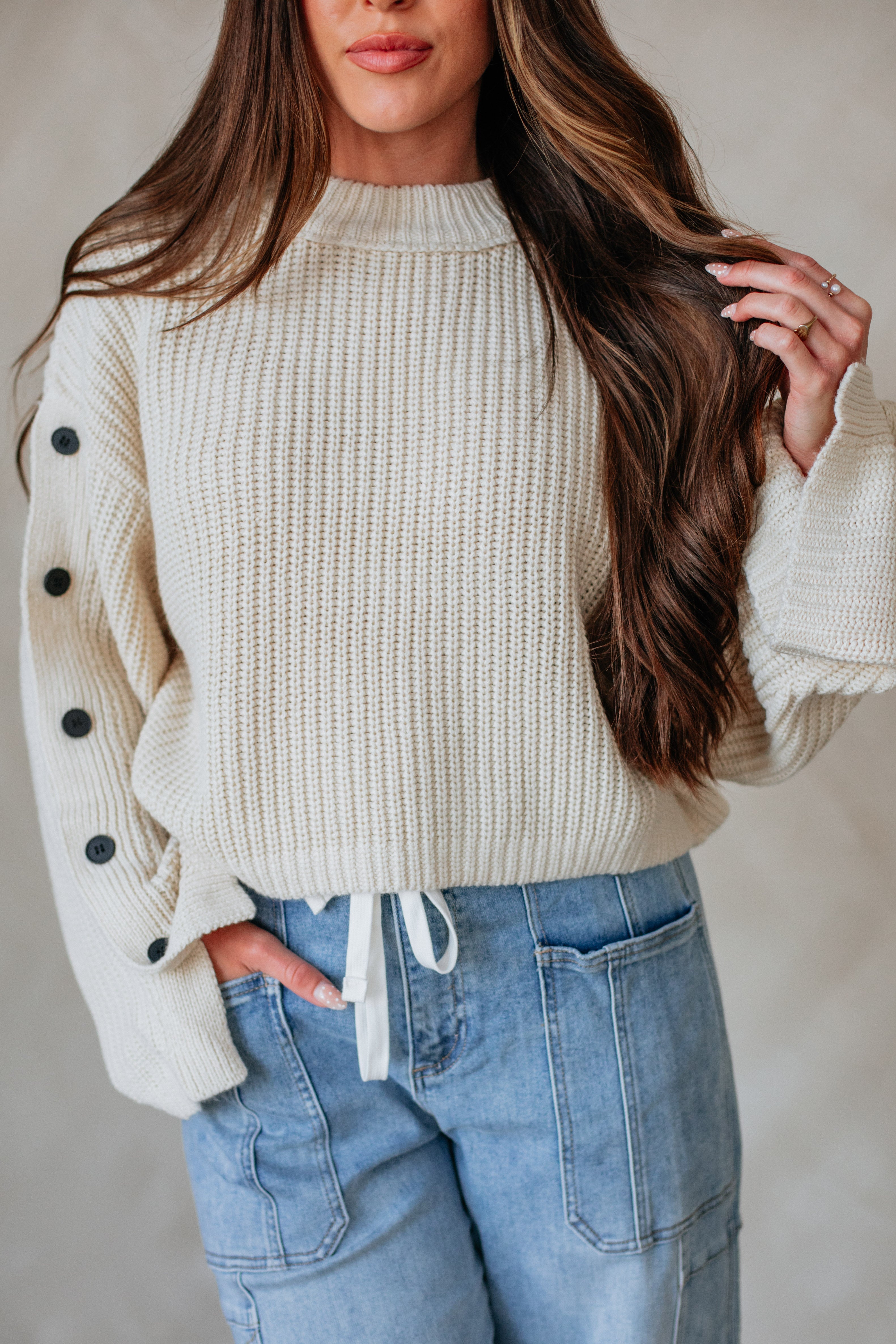 Justine Ribbed Sweater