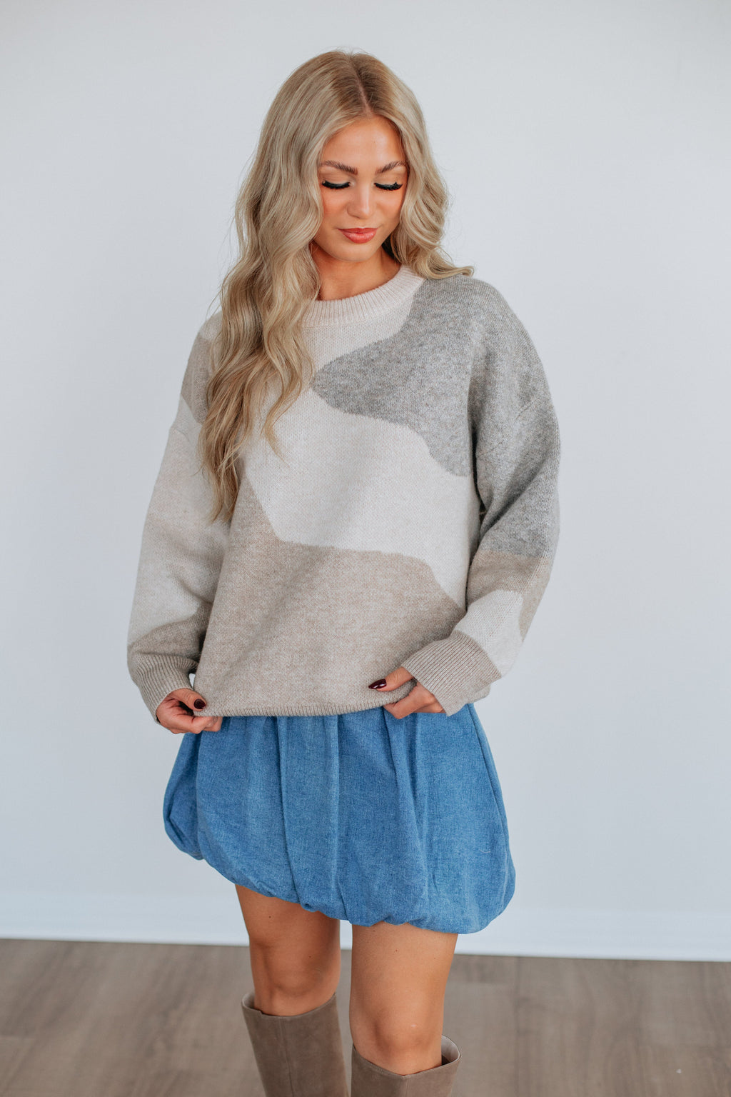 Sydelle Abstract Sweater