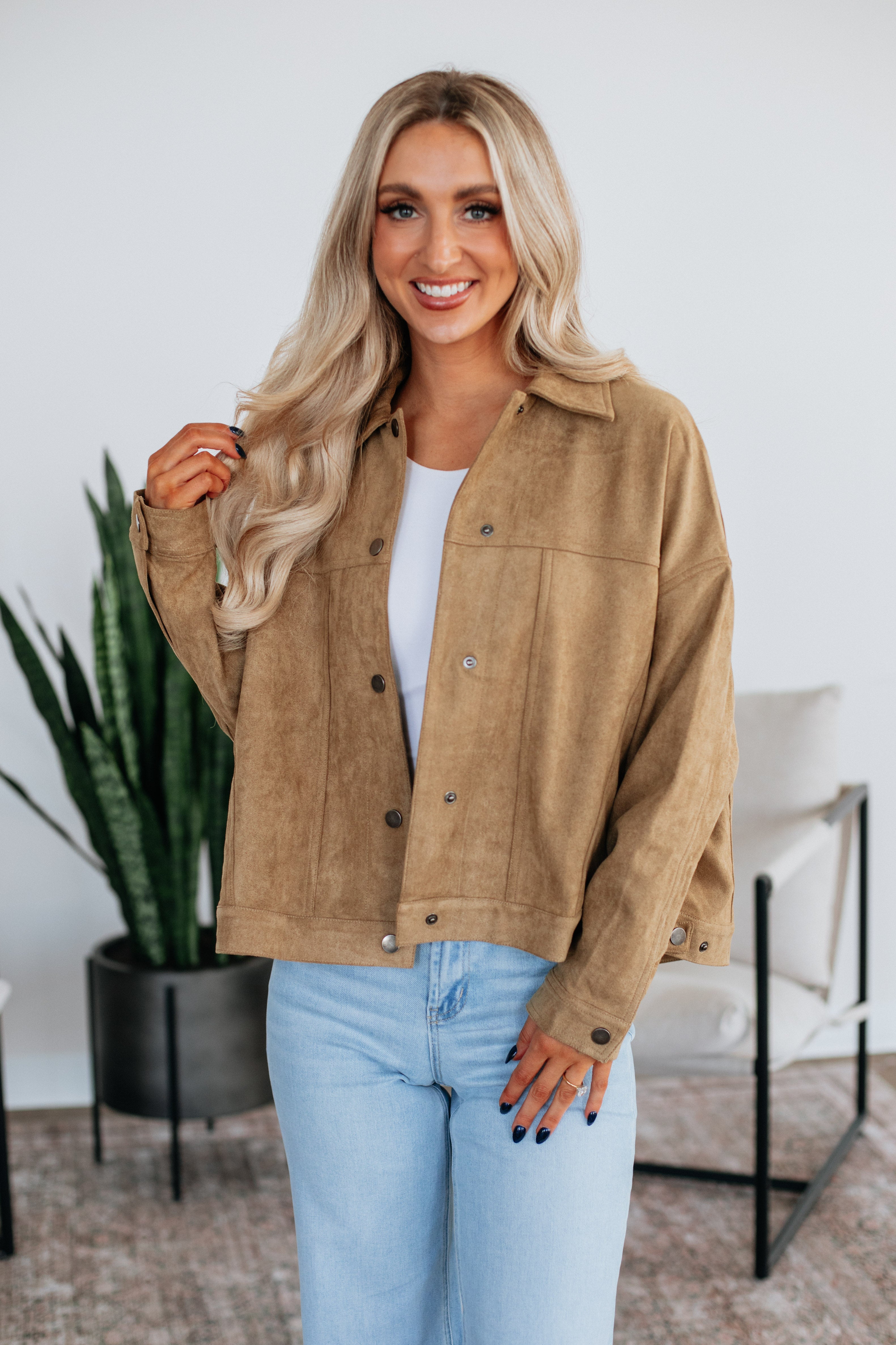 Janette Suede Jacket