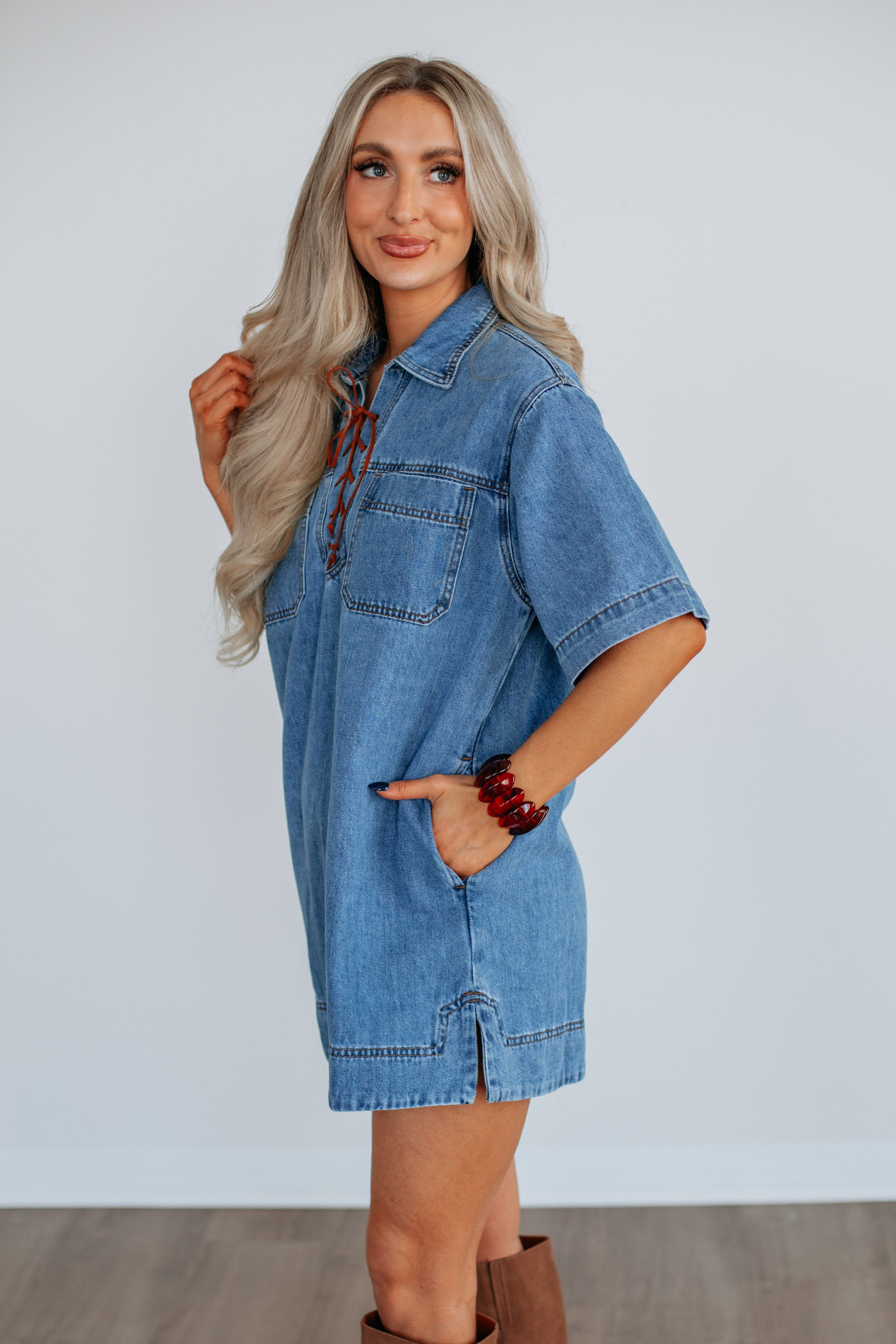 Rhona Denim Dress