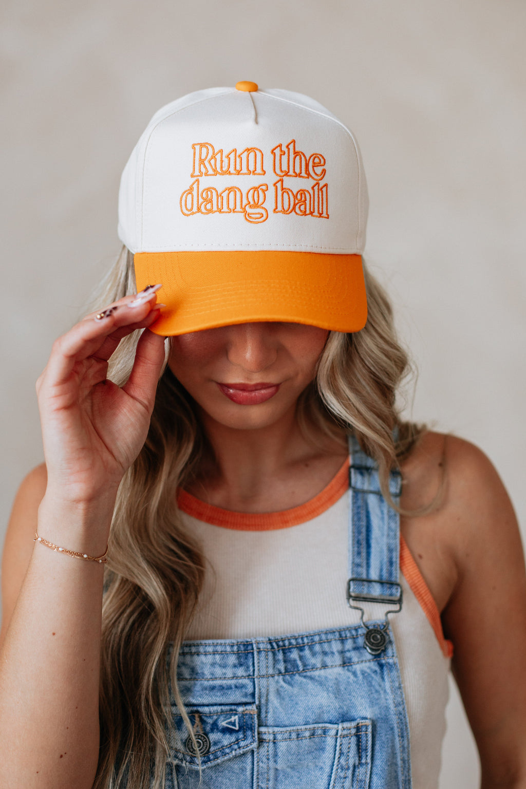 Run The Dang Ball Trucker Hat
